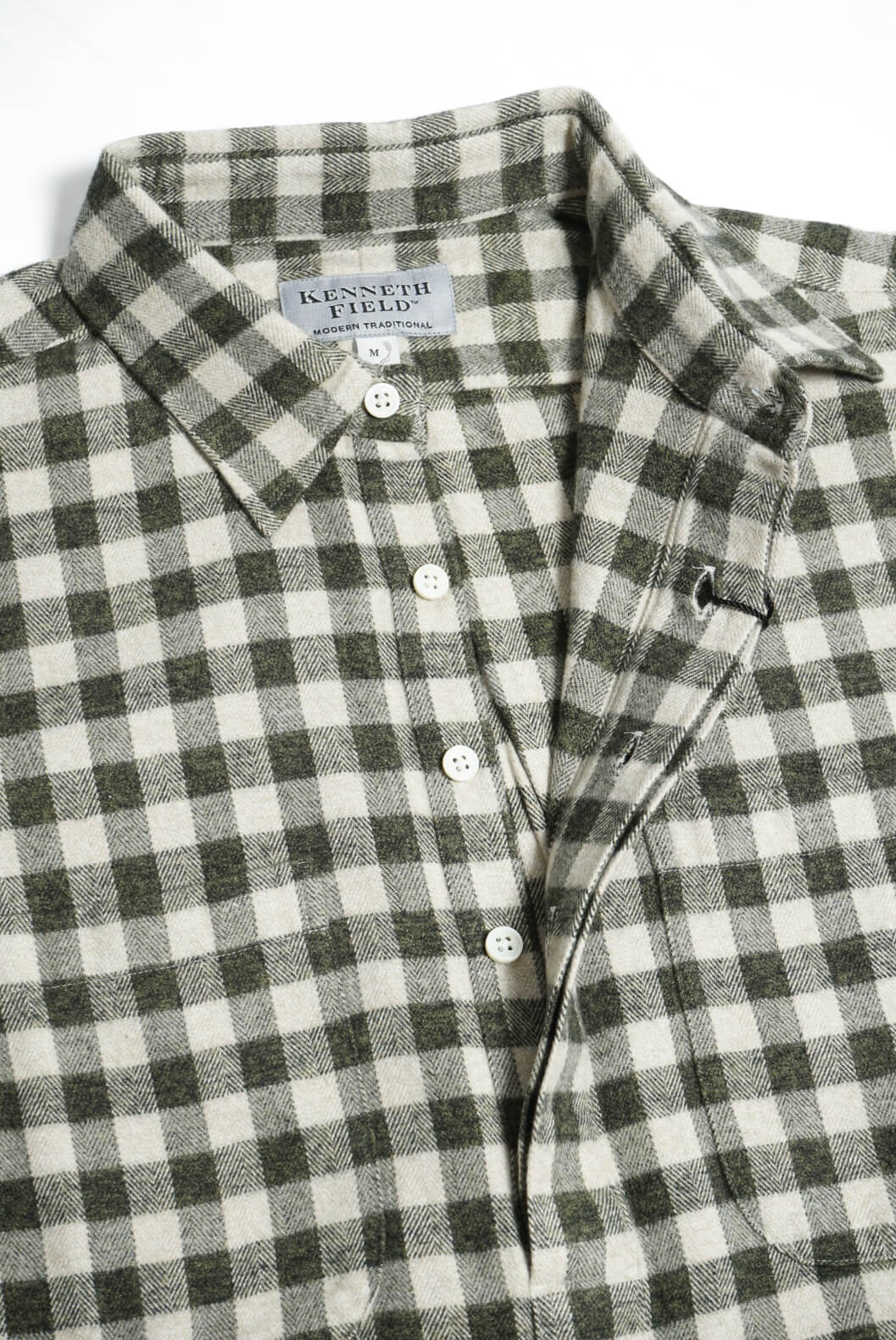 ROOMY SHIRTS II nel check (Gray)