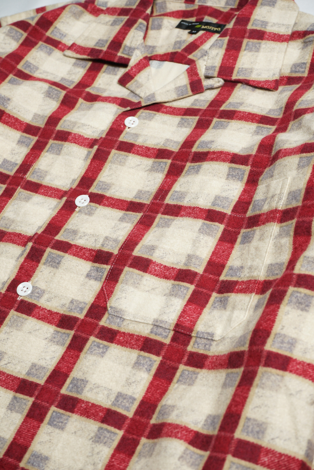 ABSHINTH SHIRT Bar.2.0_flannel print