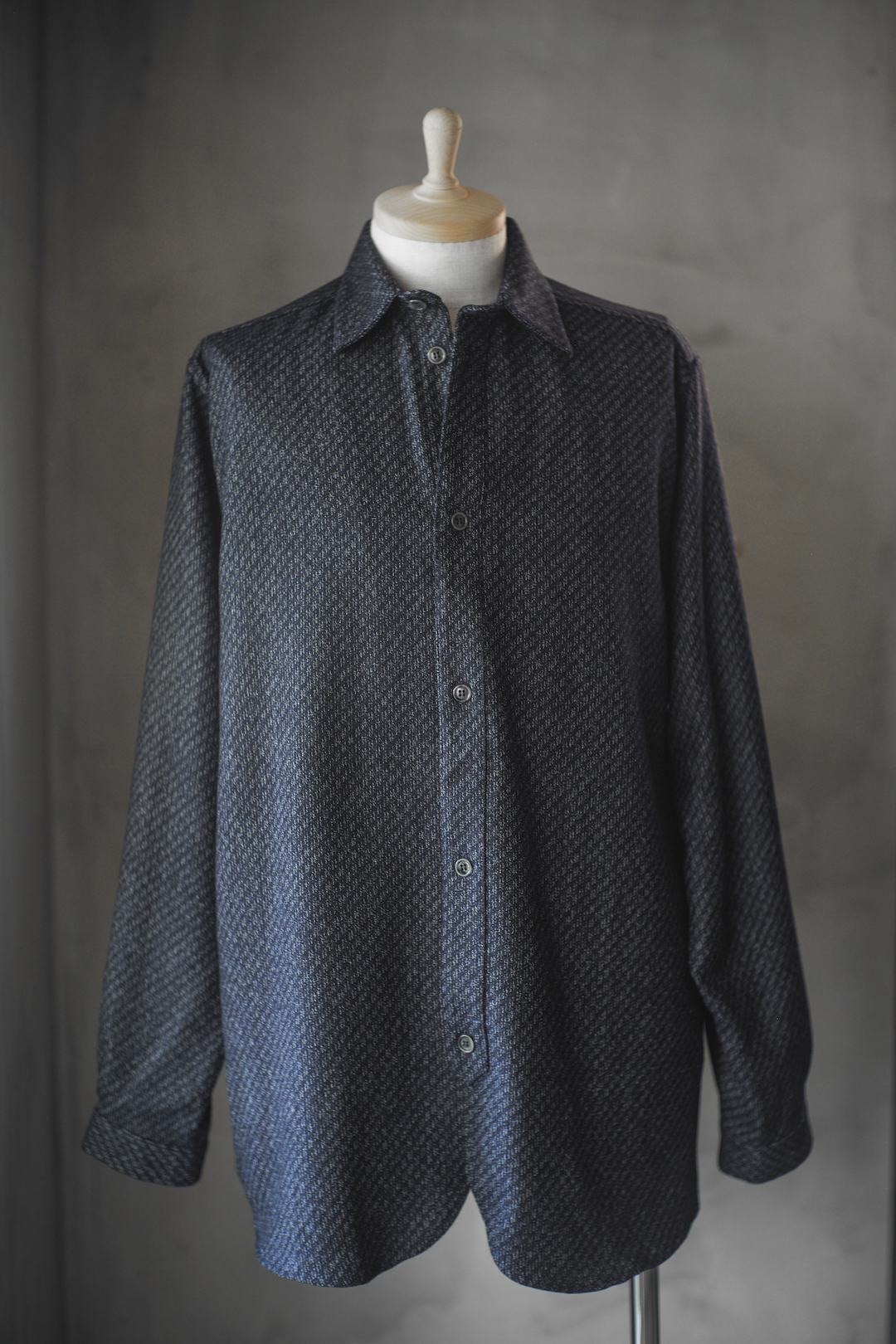 30'S VINTAGE WOOL OLD STYLE SHIRT