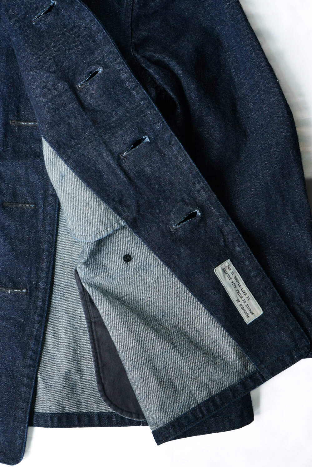 Denim Pea Coat