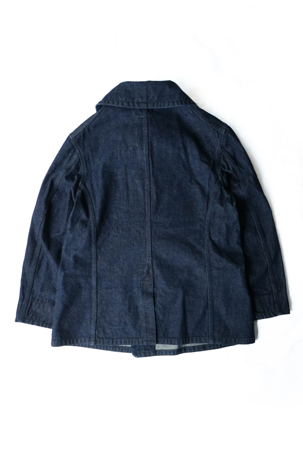 Denim Pea Coat