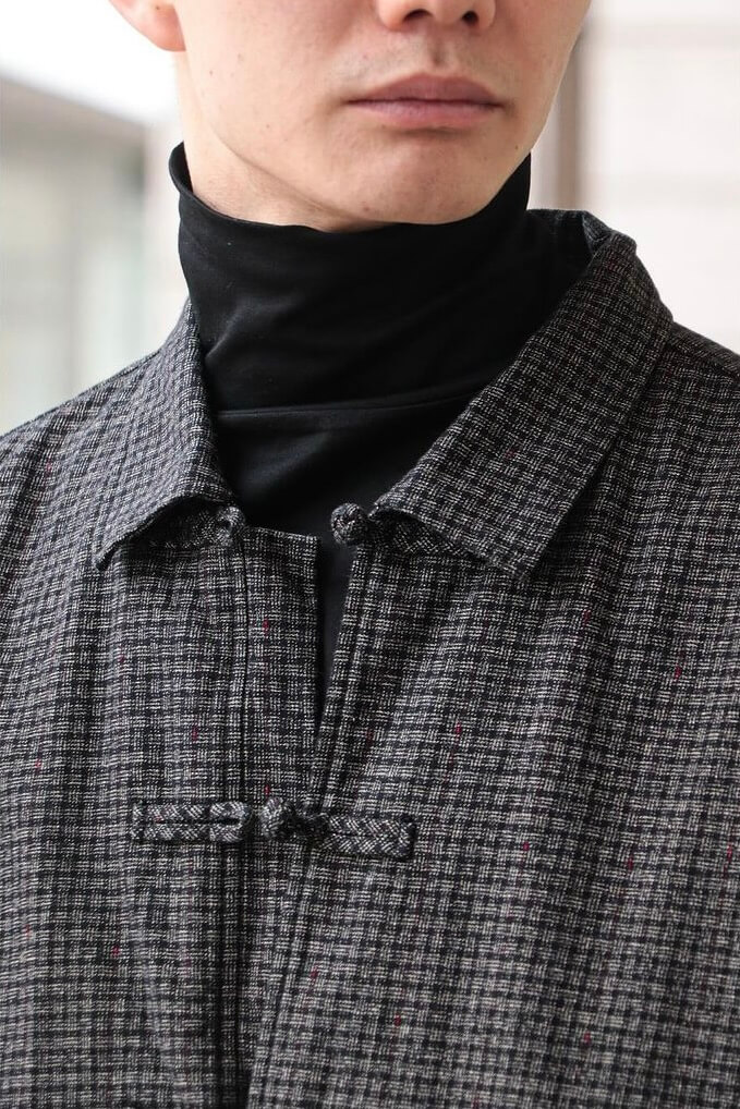 ABSHINTH SHIRT_china（GREY CHECK）