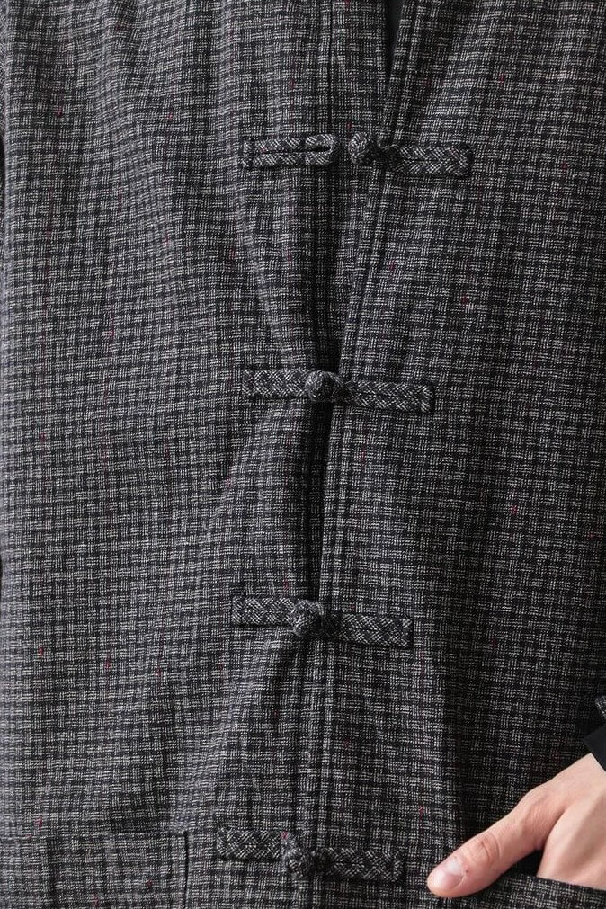 ABSHINTH SHIRT_china（GREY CHECK）