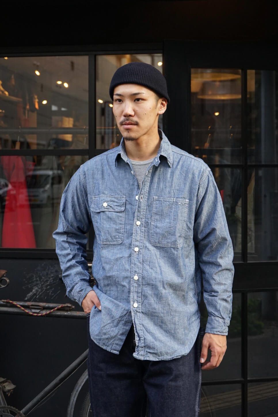 CIGAR SHIRT - CHAMBRAY