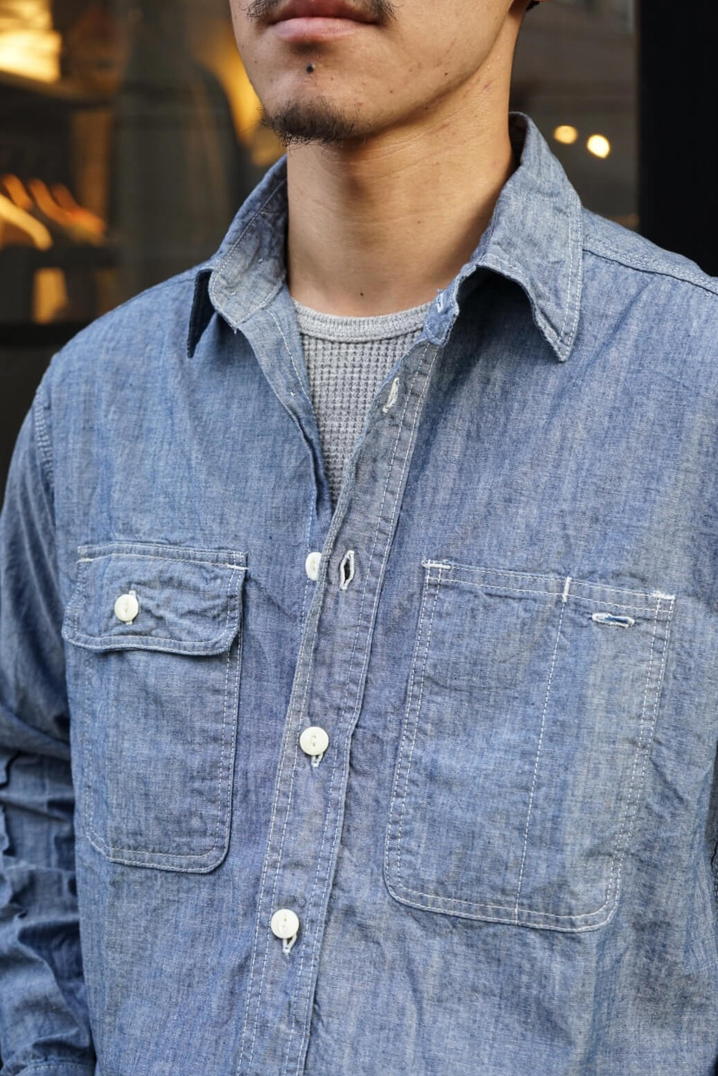 CIGAR SHIRT - CHAMBRAY