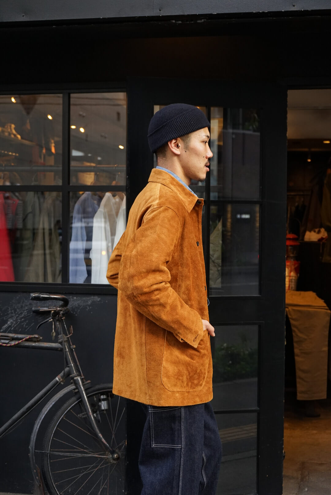 40's COVERALL - SUEDE