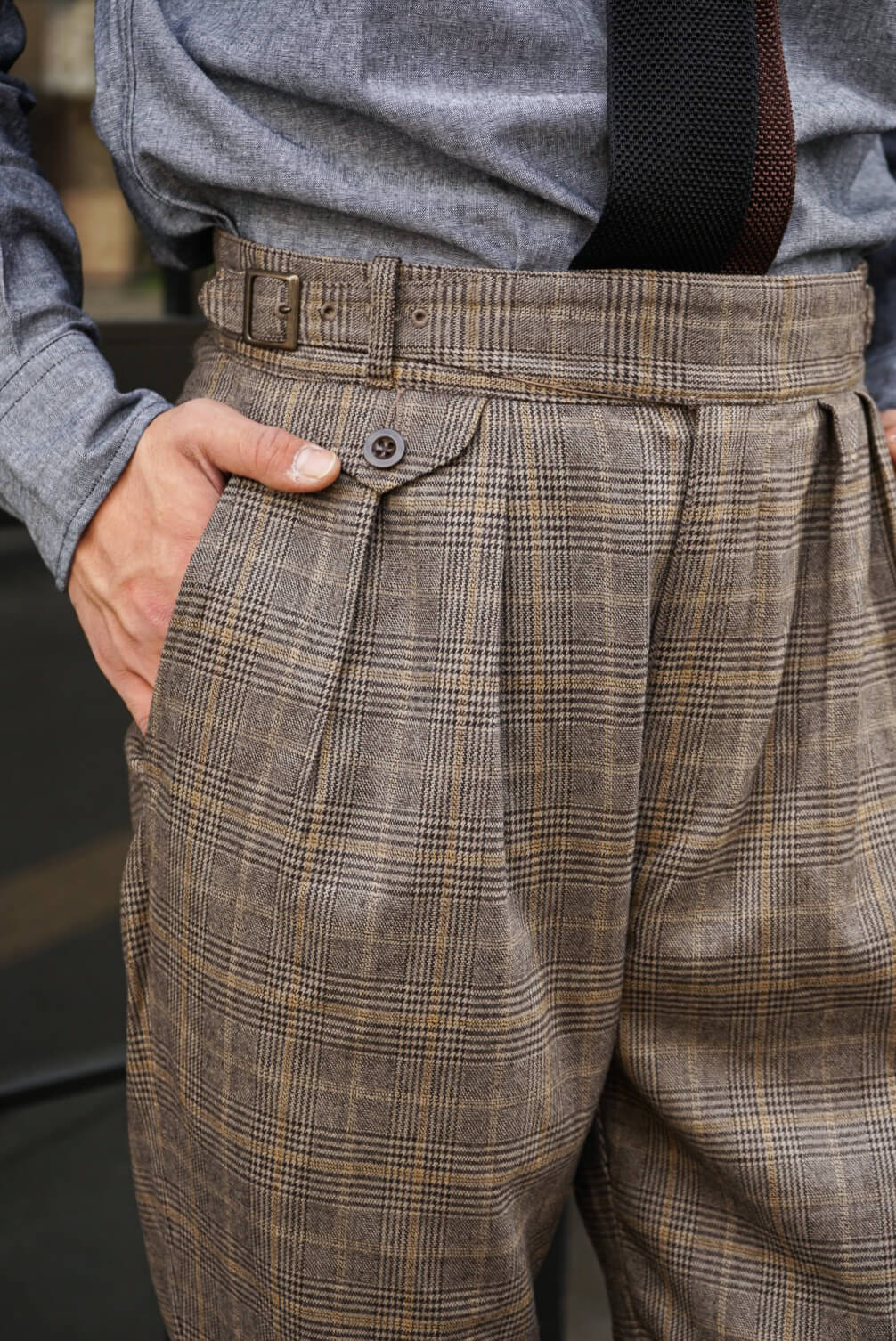 GURKA III TROUSER WOOL PLAIDS