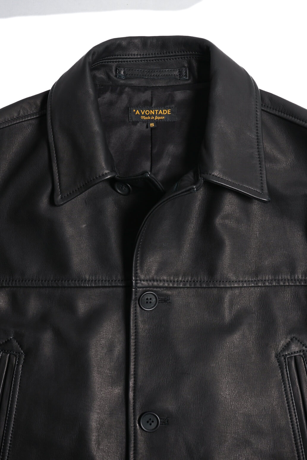 Leather Car Coat