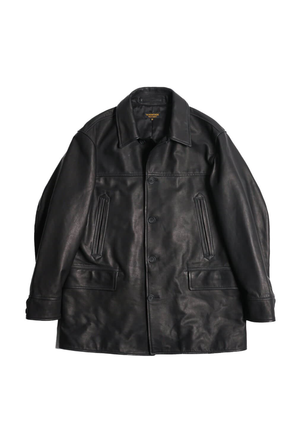 Leather Car Coat