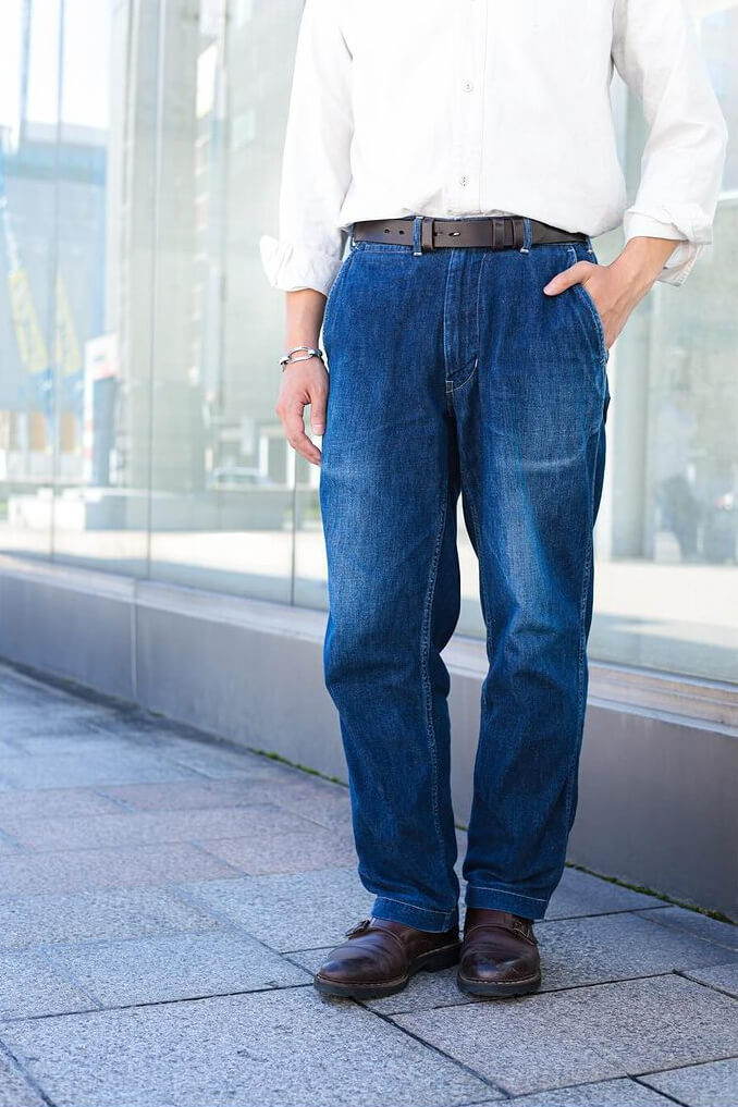 DENIM WORK PANTS