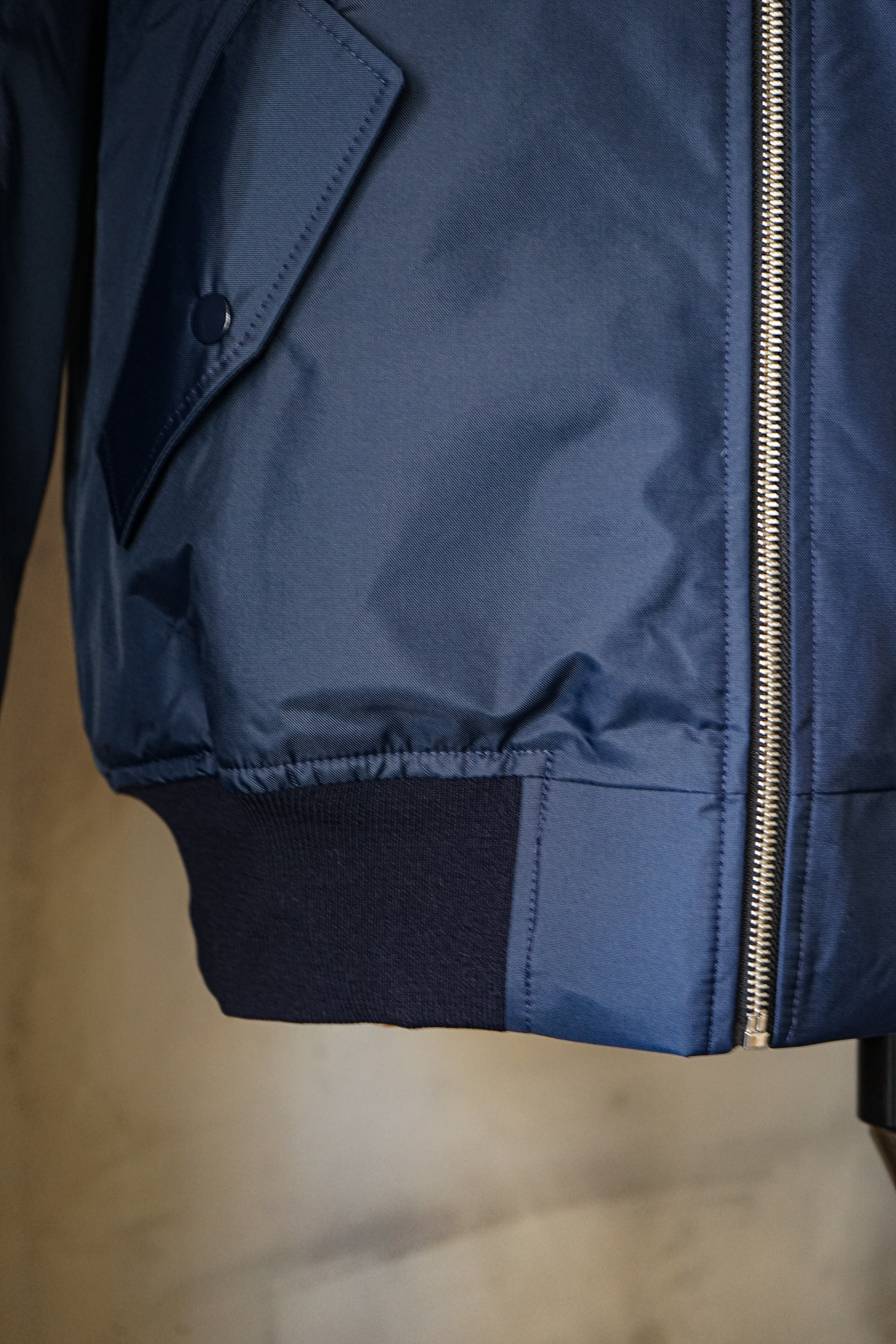 GAME SPORTS WEAR / MA-1 NYLON FLIGHT BOMBER JACKET NAVY