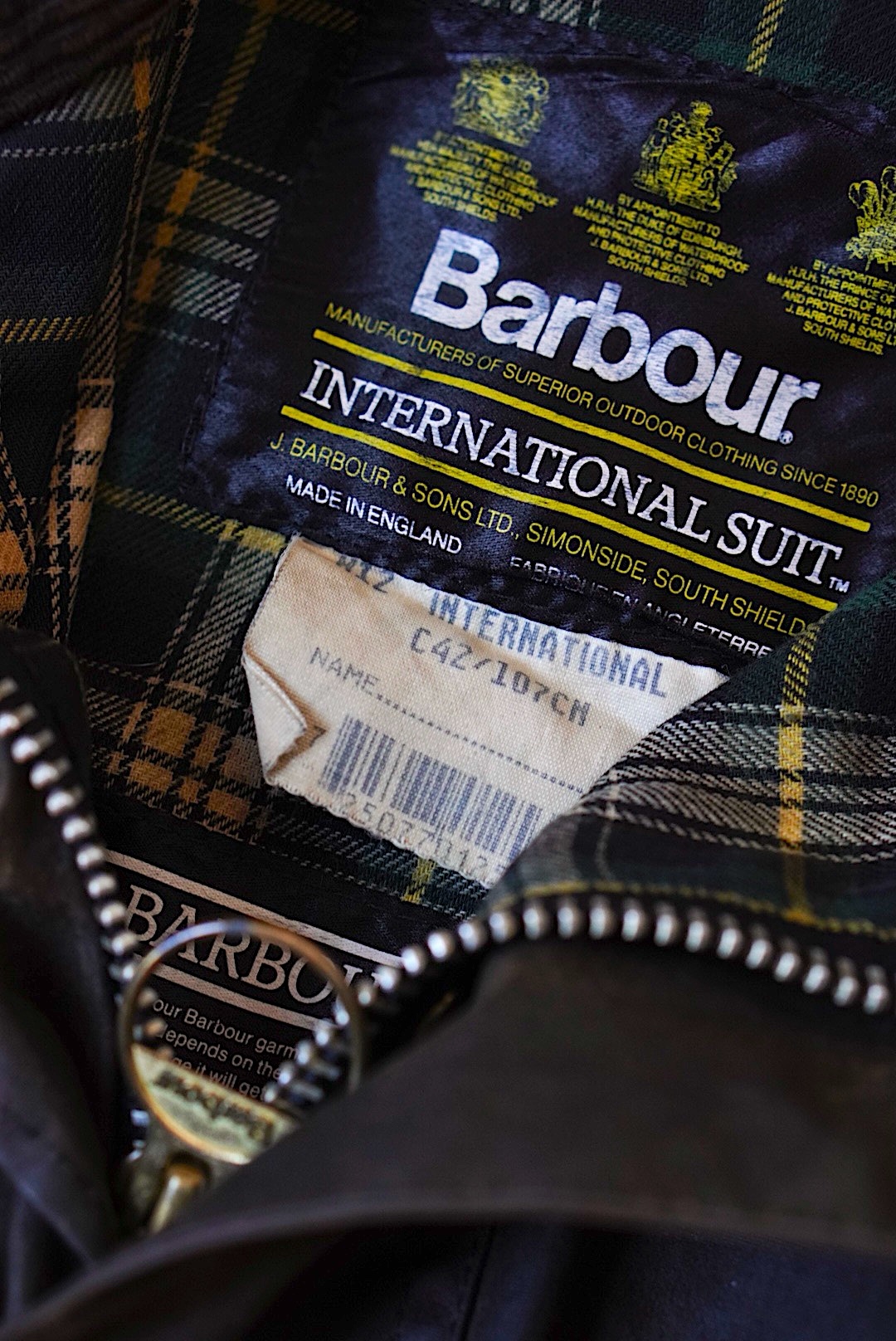 Barbour International Olive 42 (NATO)