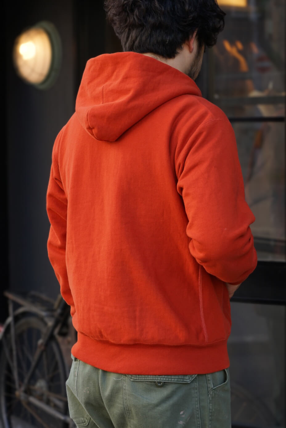 ZIP PARKA (SCARLET)