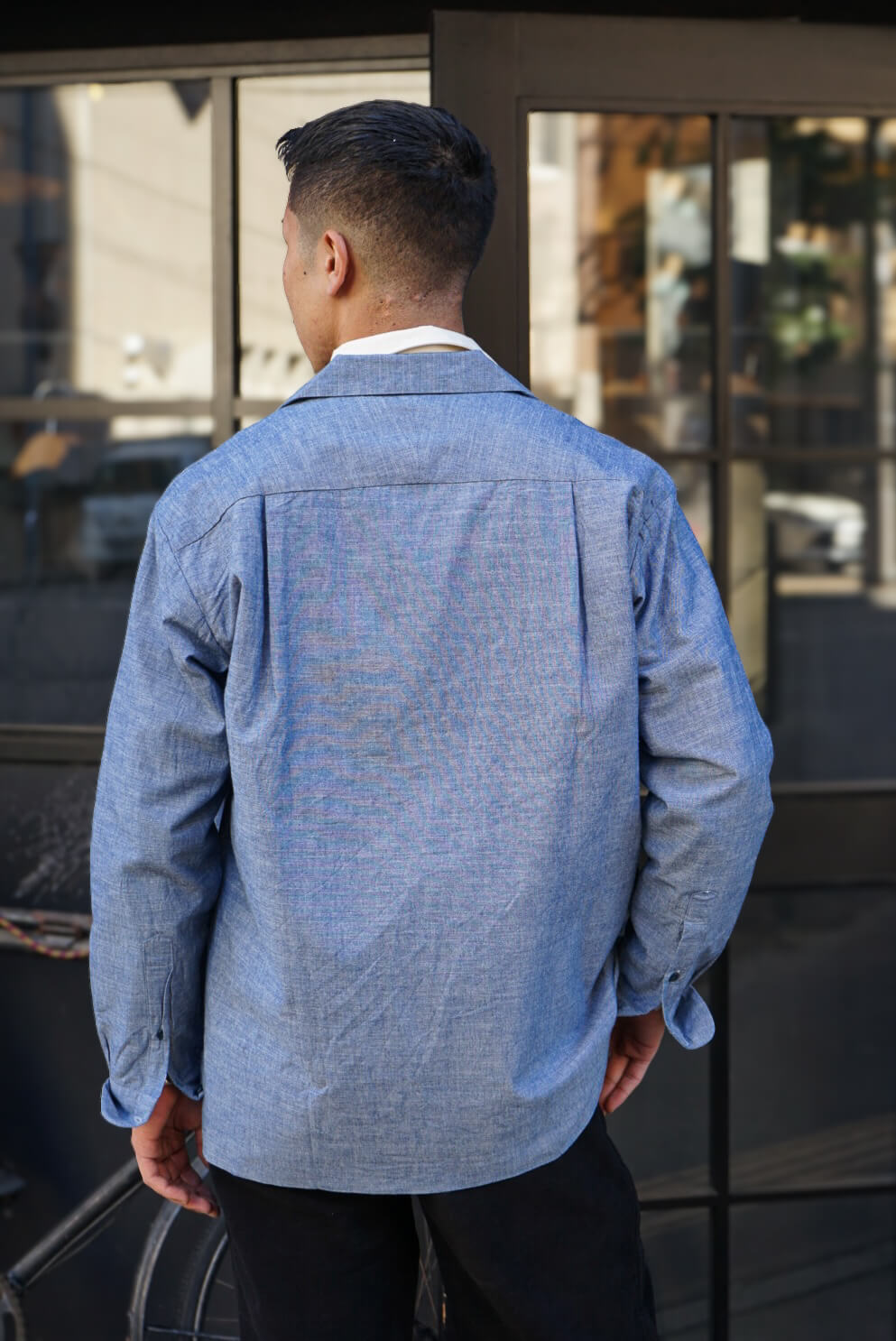 ABSHINTH SHIRT Bar.3.0_chambray