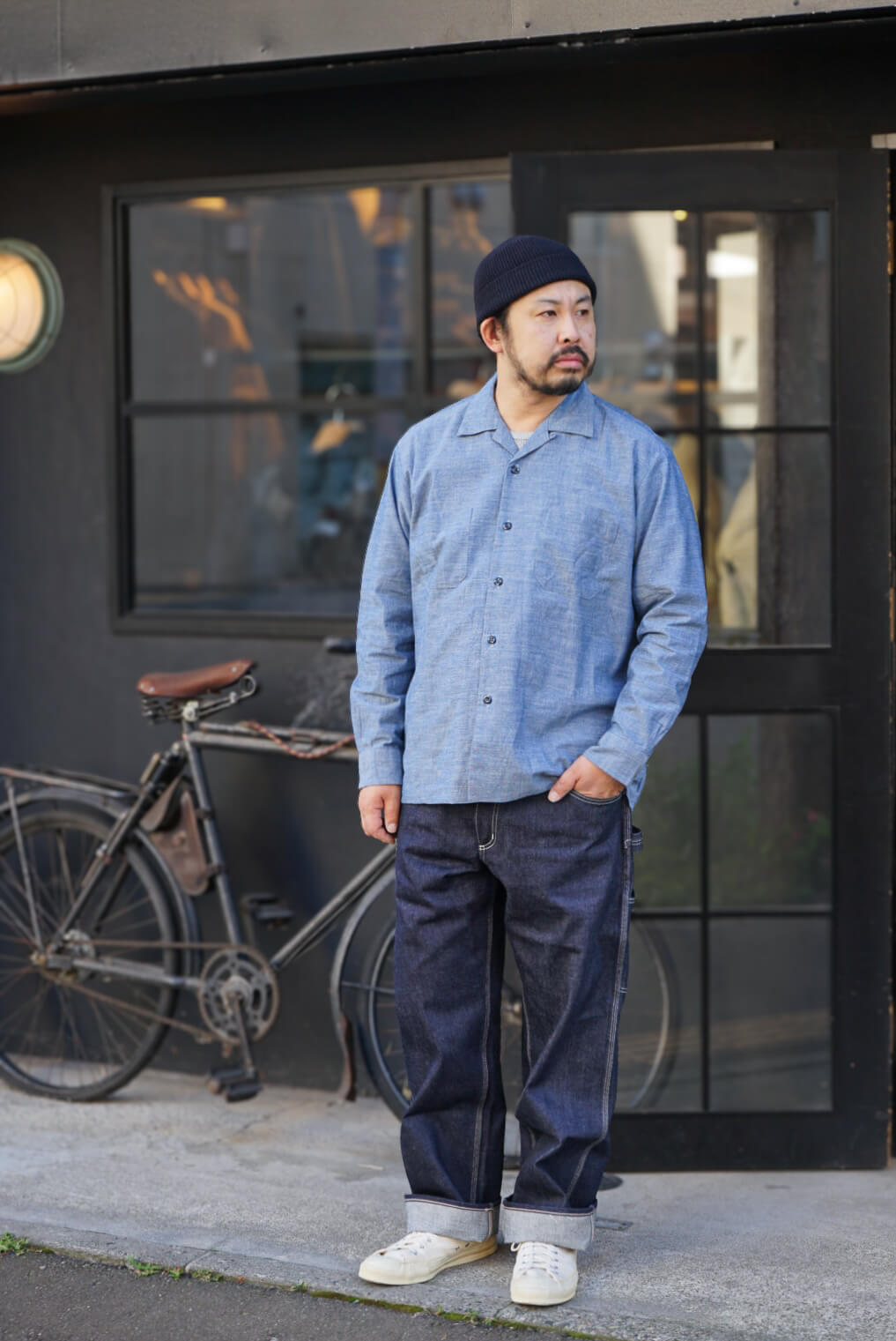 ABSHINTH SHIRT Bar.3.0_chambray