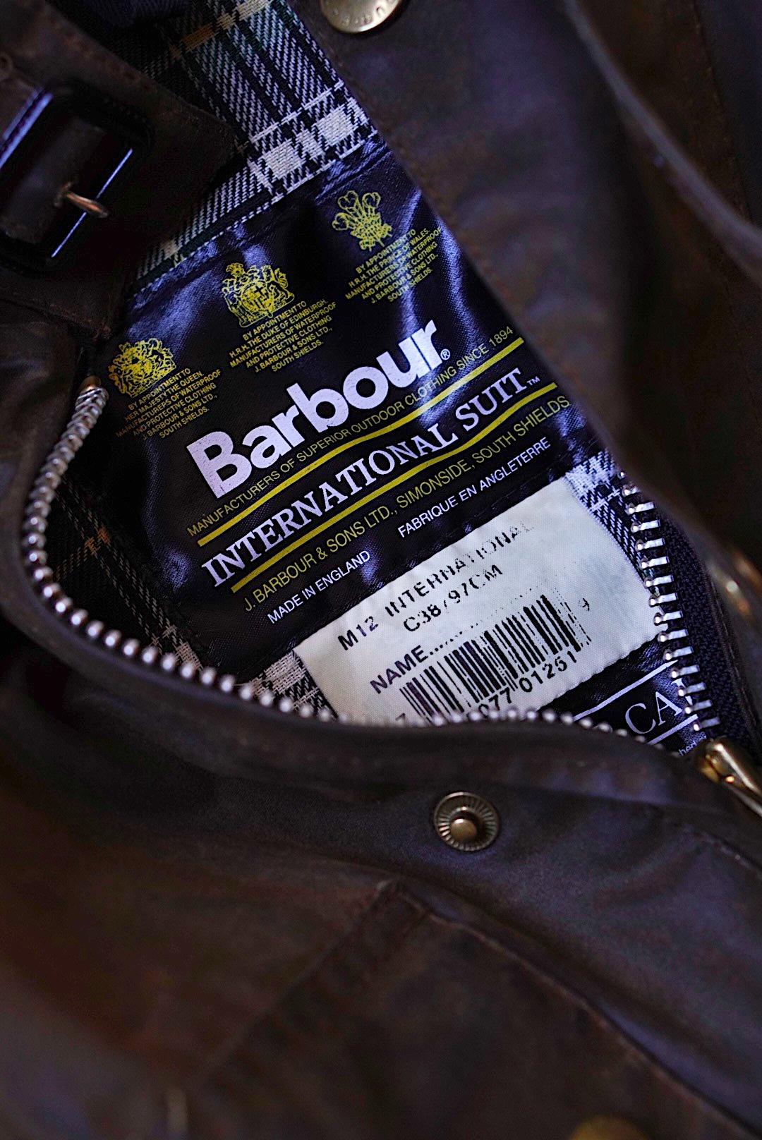 Barbour International Olive 38 (NATO)