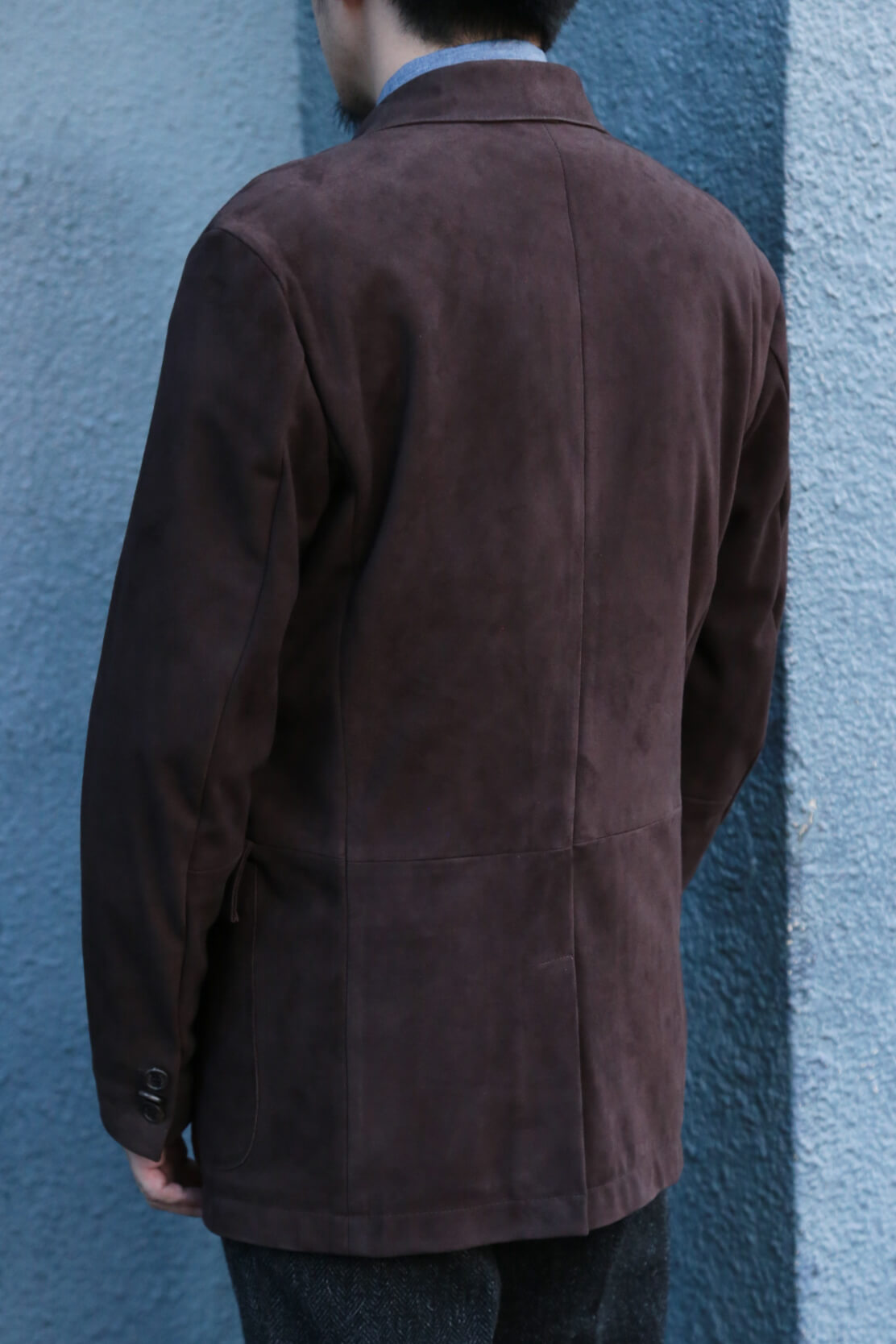 HUDSON JACKET SUEDE made by EMMETI