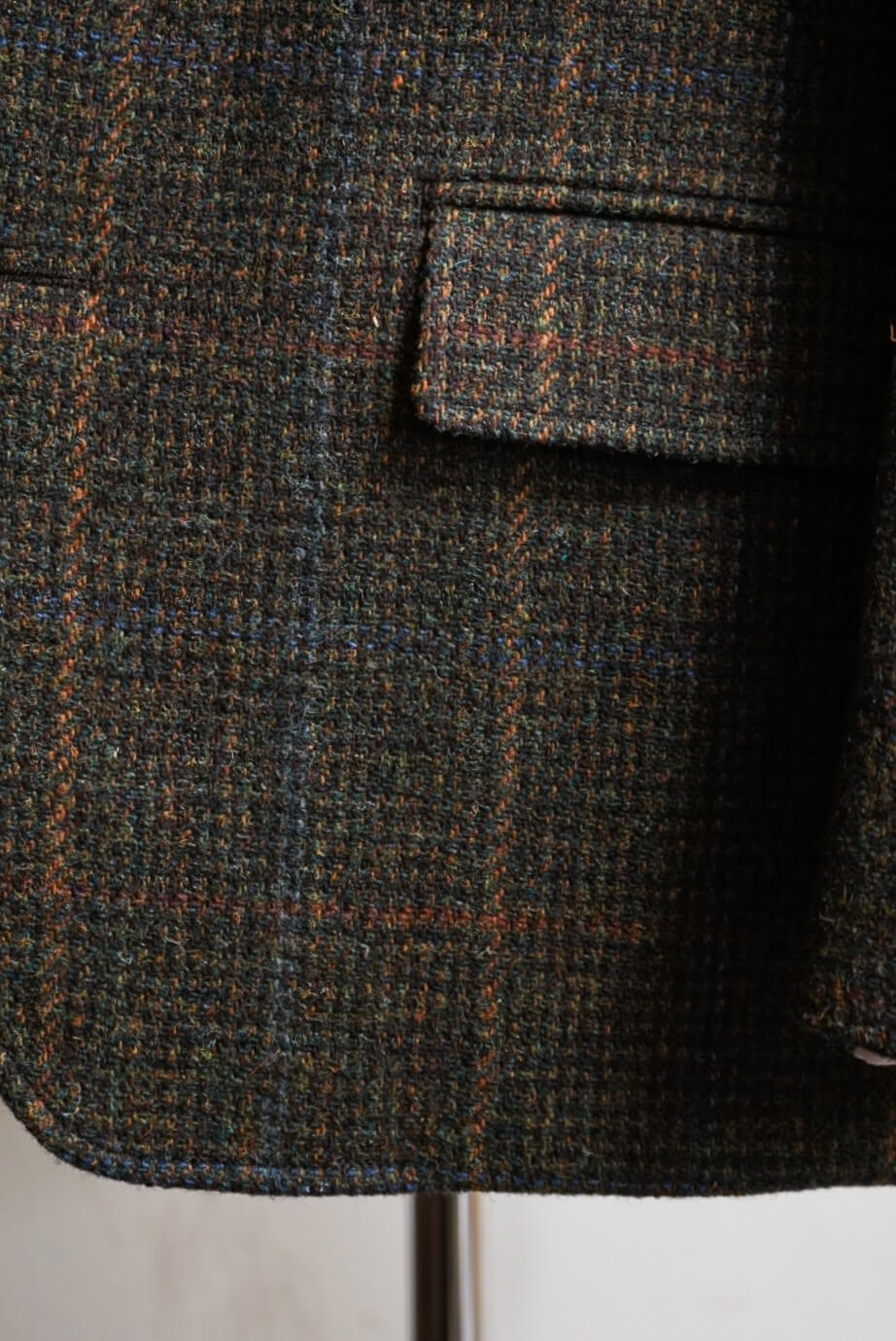 SPORTS COAT HARRIS TWEED（DARK GREEN）