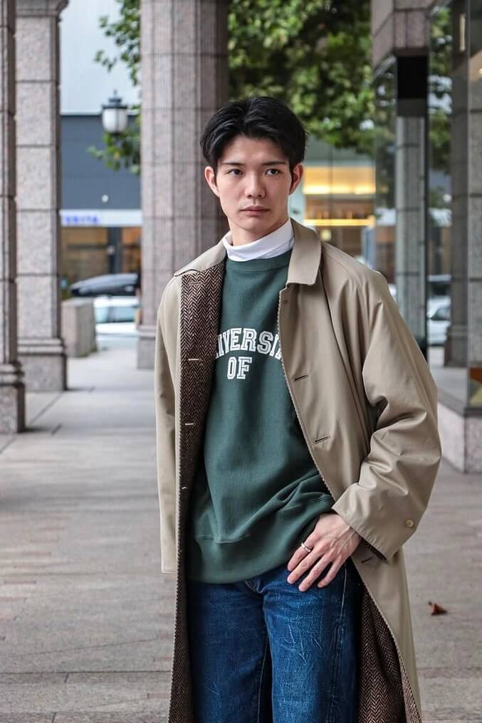 UNIVERSITY CREW SWEAT