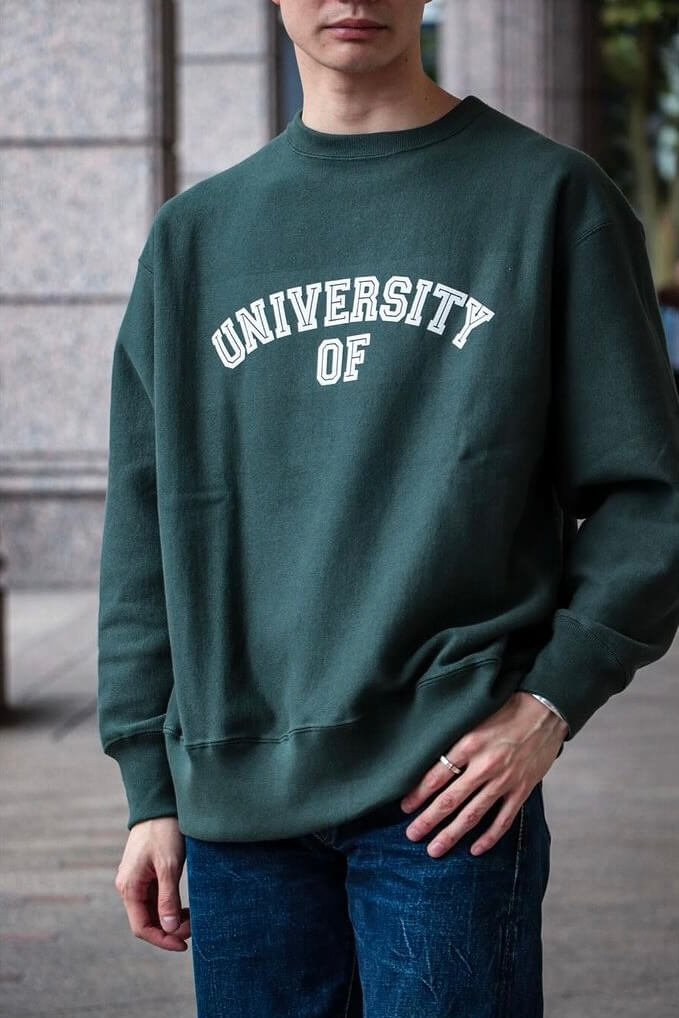 UNIVERSITY CREW SWEAT