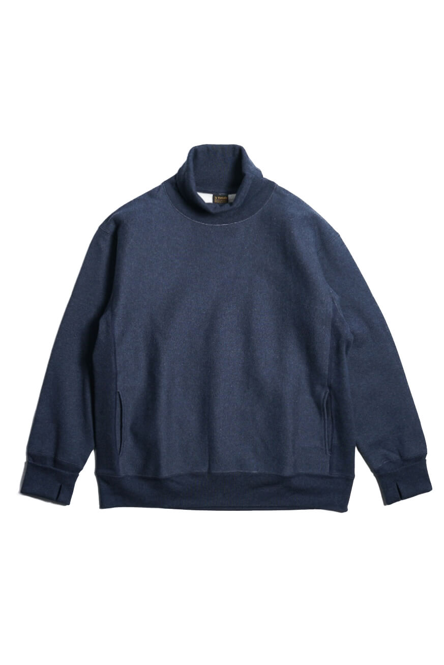 Turtle Neck Sweat L/S（NAVY MIX）