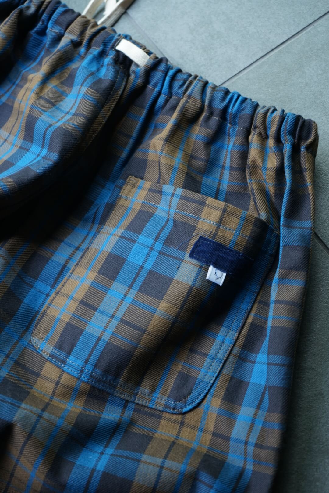 EZ TROUSER HEAVY NEL PLAIDS