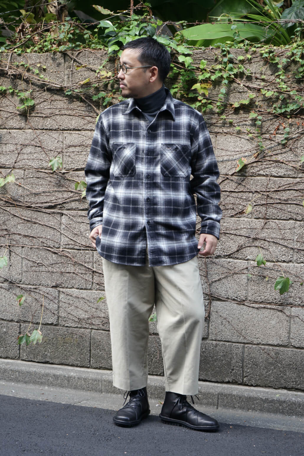 WORK SHIRTS - FLANNEL OMBRE CHK