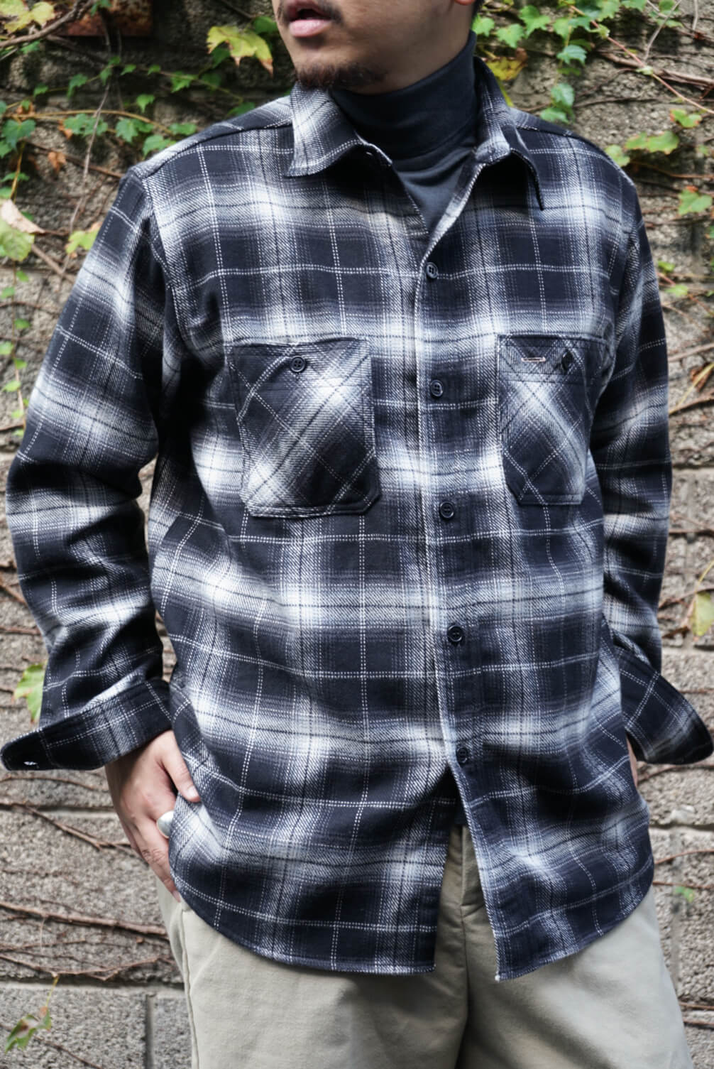 WORK SHIRTS - FLANNEL OMBRE CHK