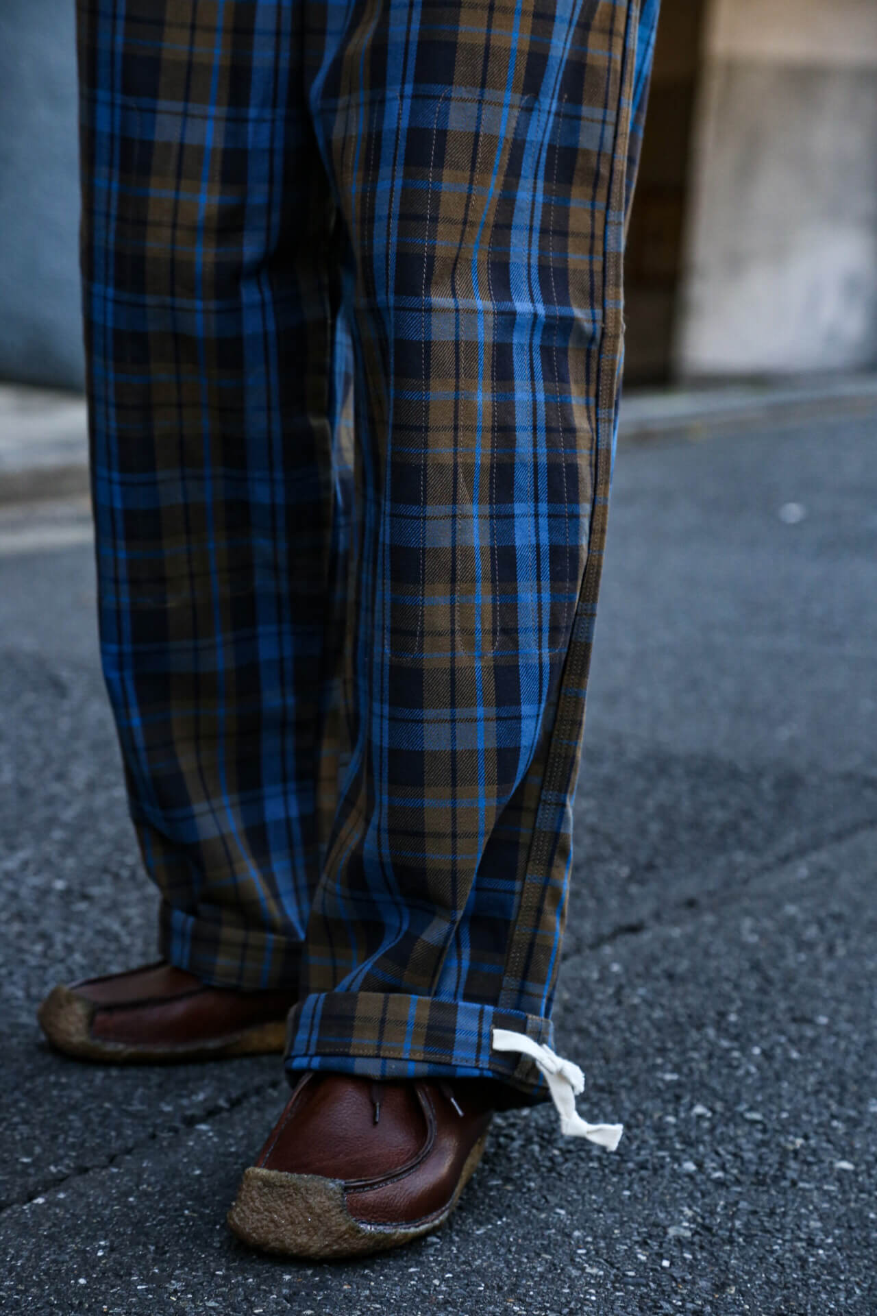 EZ TROUSER HEAVY NEL PLAIDS