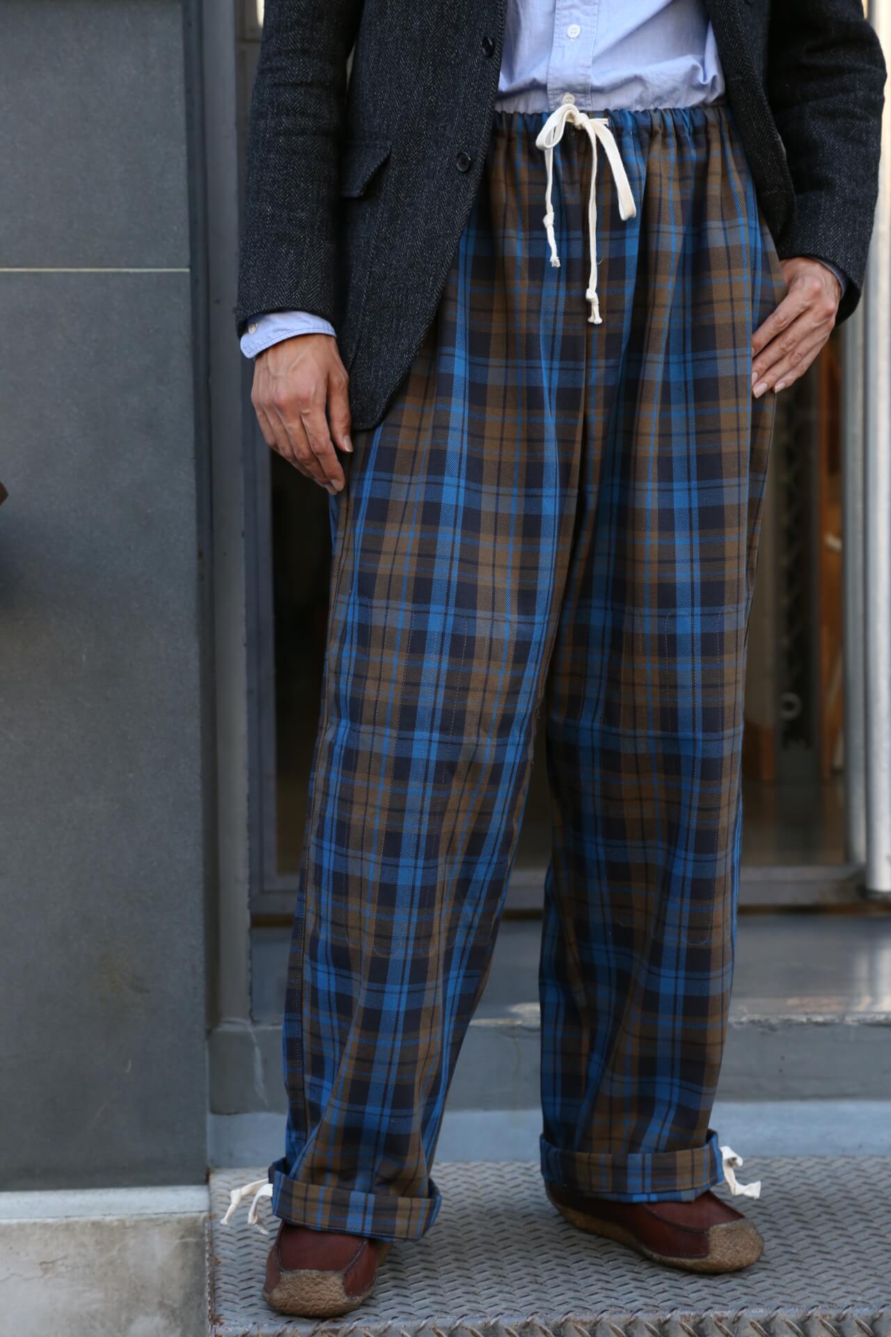 EZ TROUSER HEAVY NEL PLAIDS