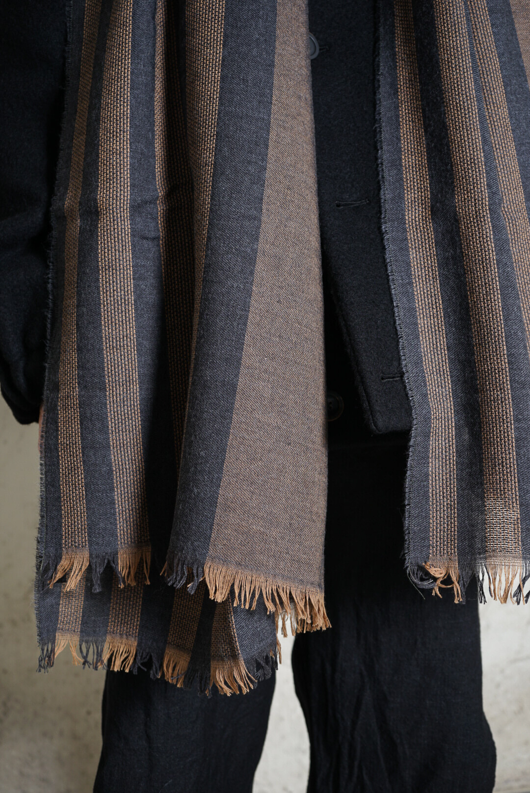 JANUS SCARF（BRONZE × GREY）