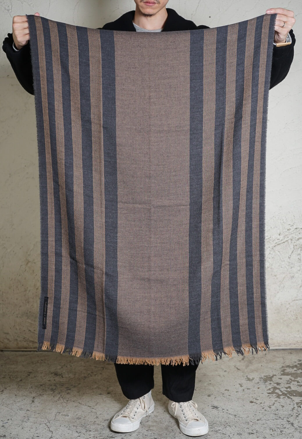 JANUS SCARF（BRONZE × GREY）