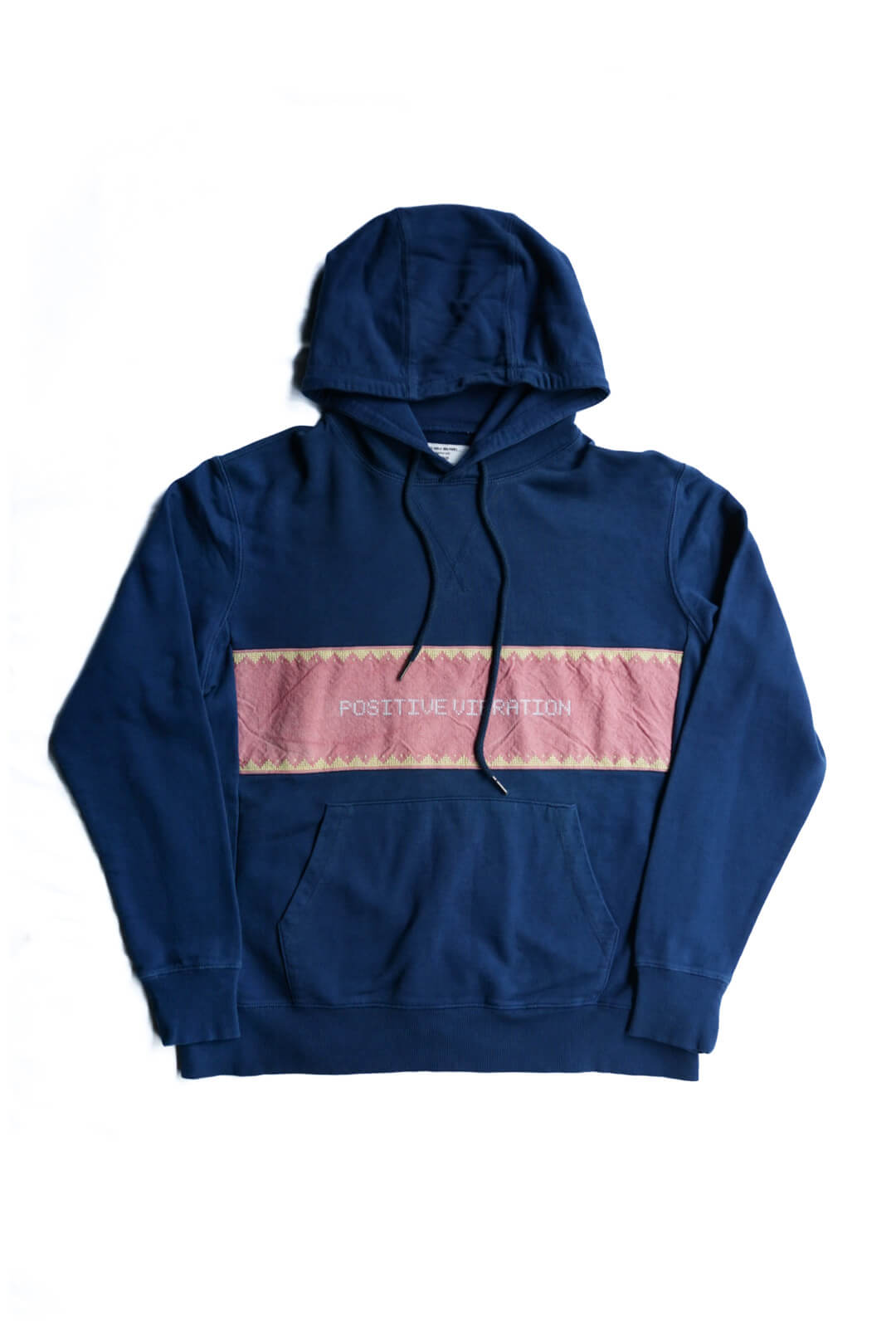 HOODY W.HAND EMBROIDERY（NAVY）