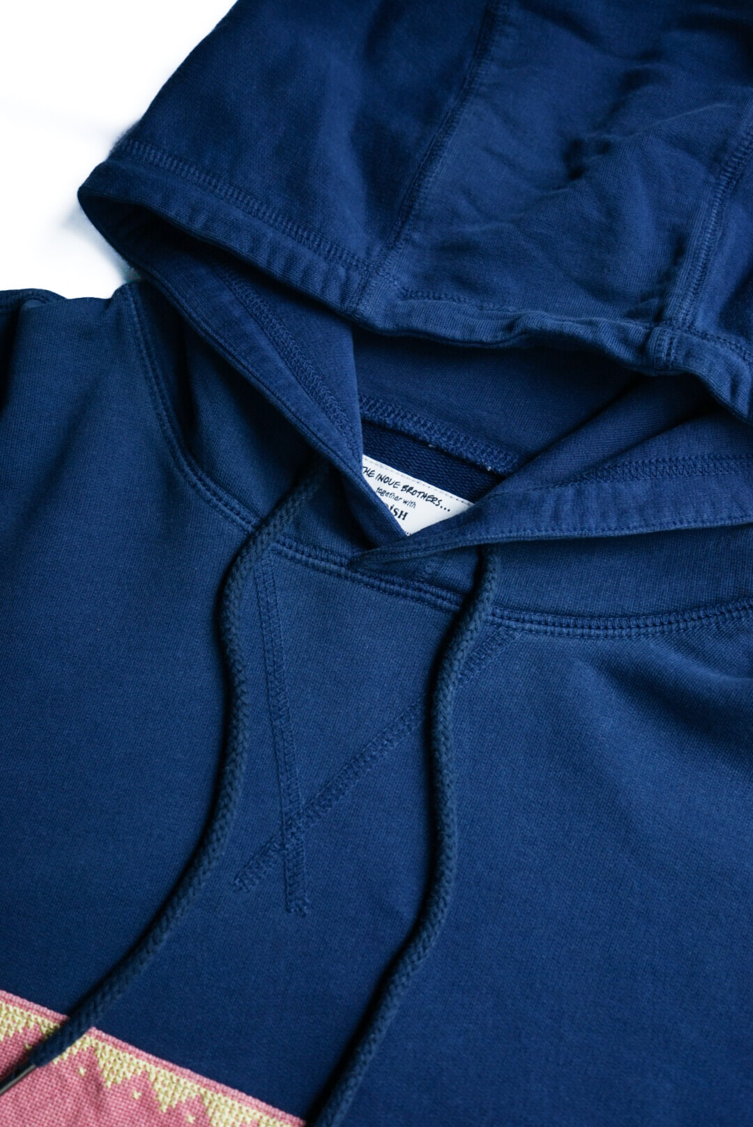 HOODY W.HAND EMBROIDERY（NAVY）