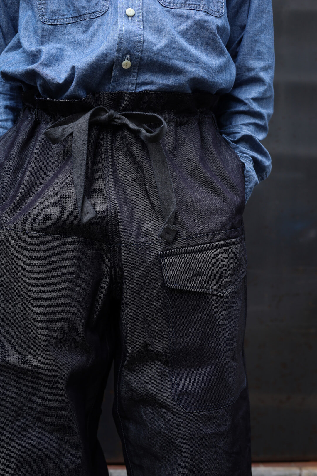 trousers , MK-1 (INDIGO DENIM) - SUS-SOUS - ARCH ONLINE SHOP