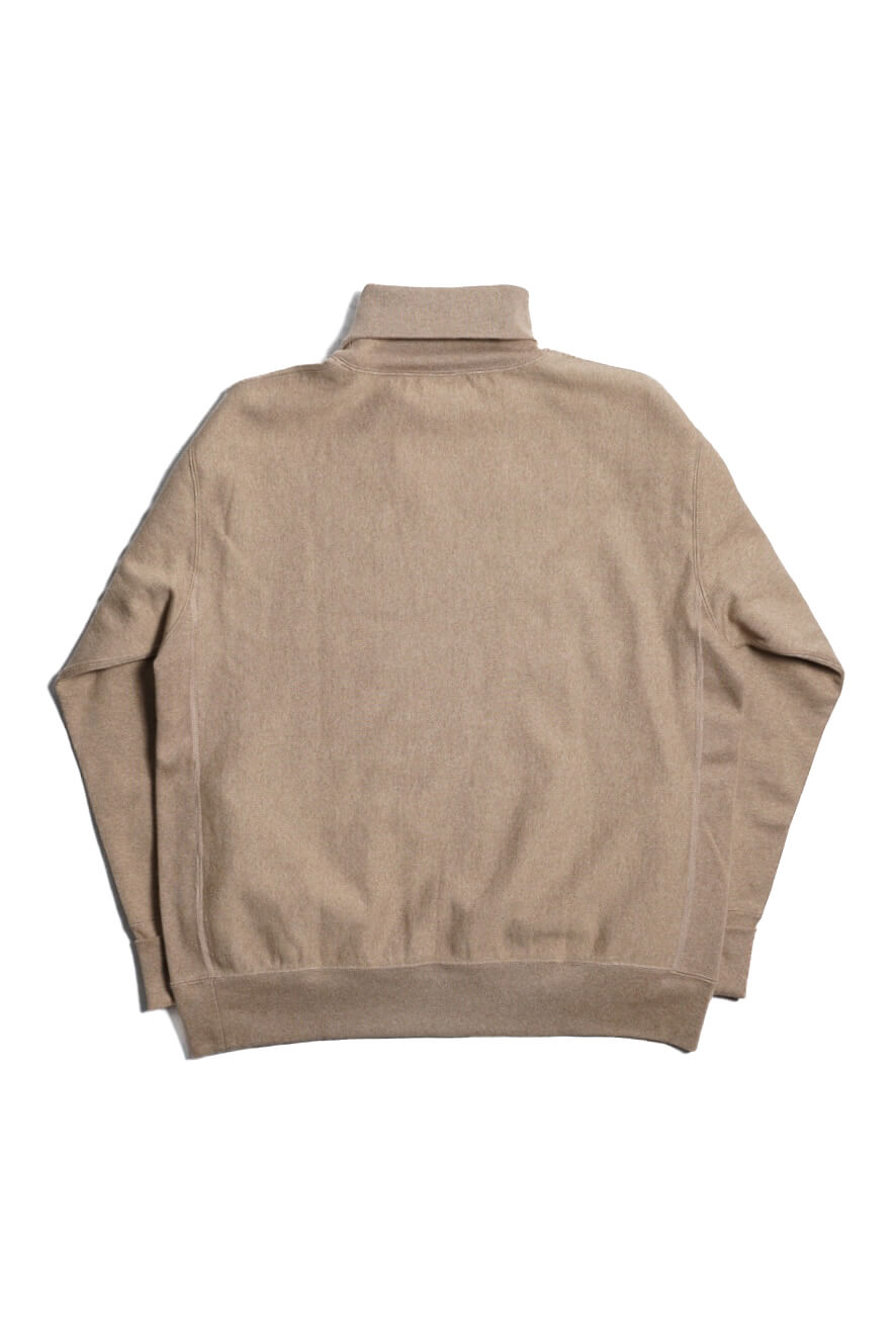 Turtle Neck Sweat L/S（AMBER MIX）