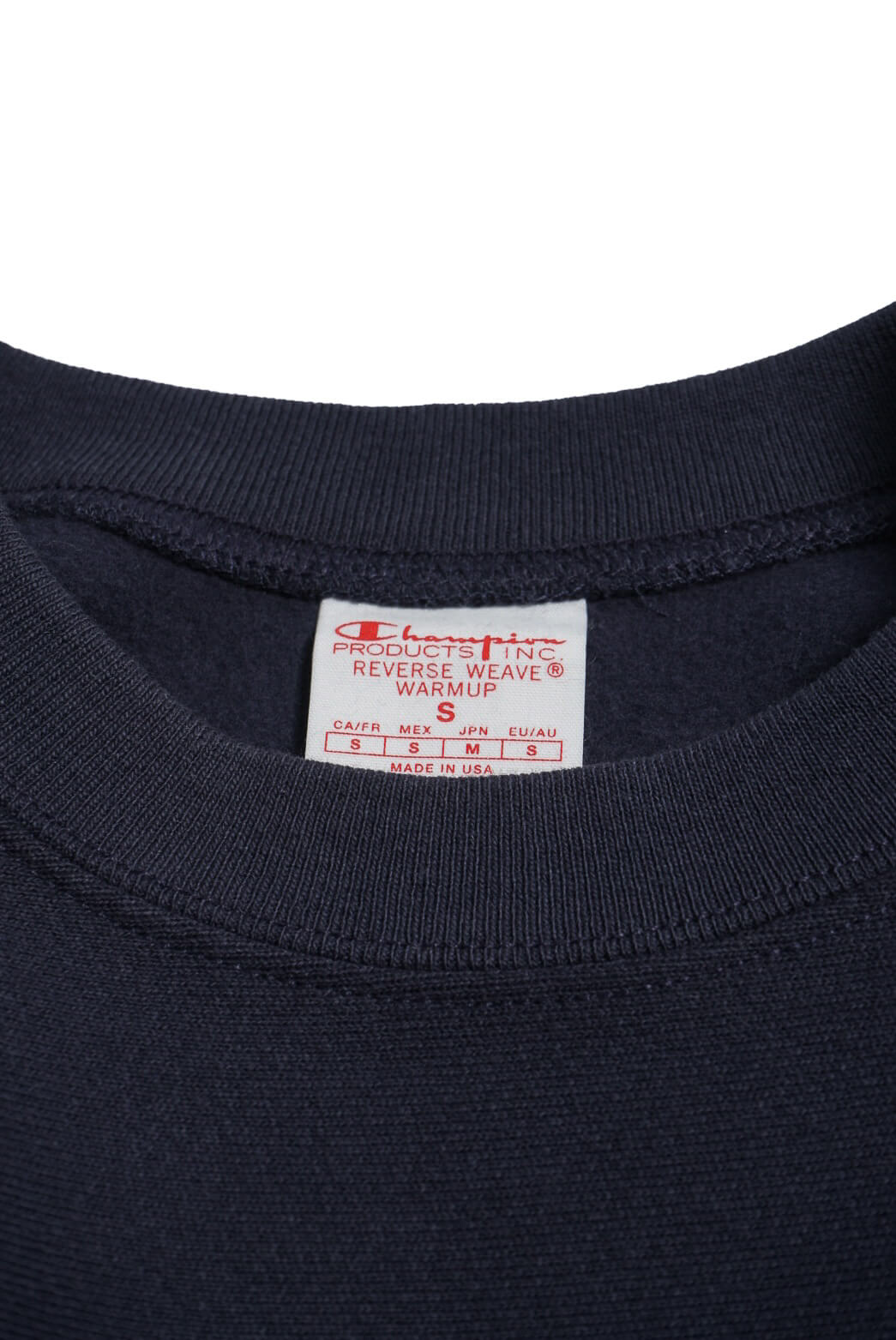 リバースウィーブ クルーネックスウェットシャツ MADE IN USA（Navy）