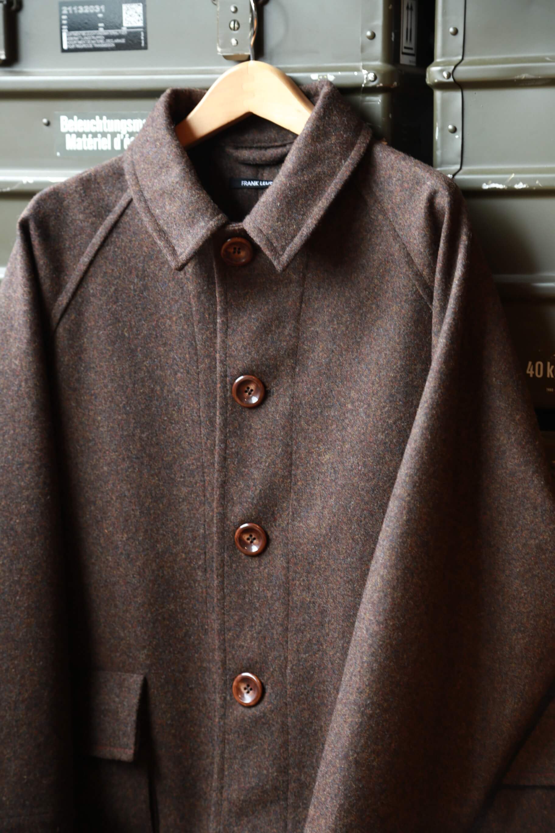 THICK VINTAGE LODEN COAT