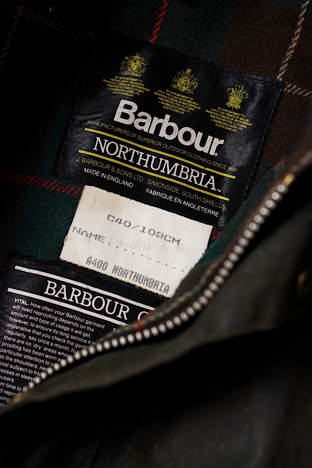 Barbour Northumbria Sage 40 (3Crown)