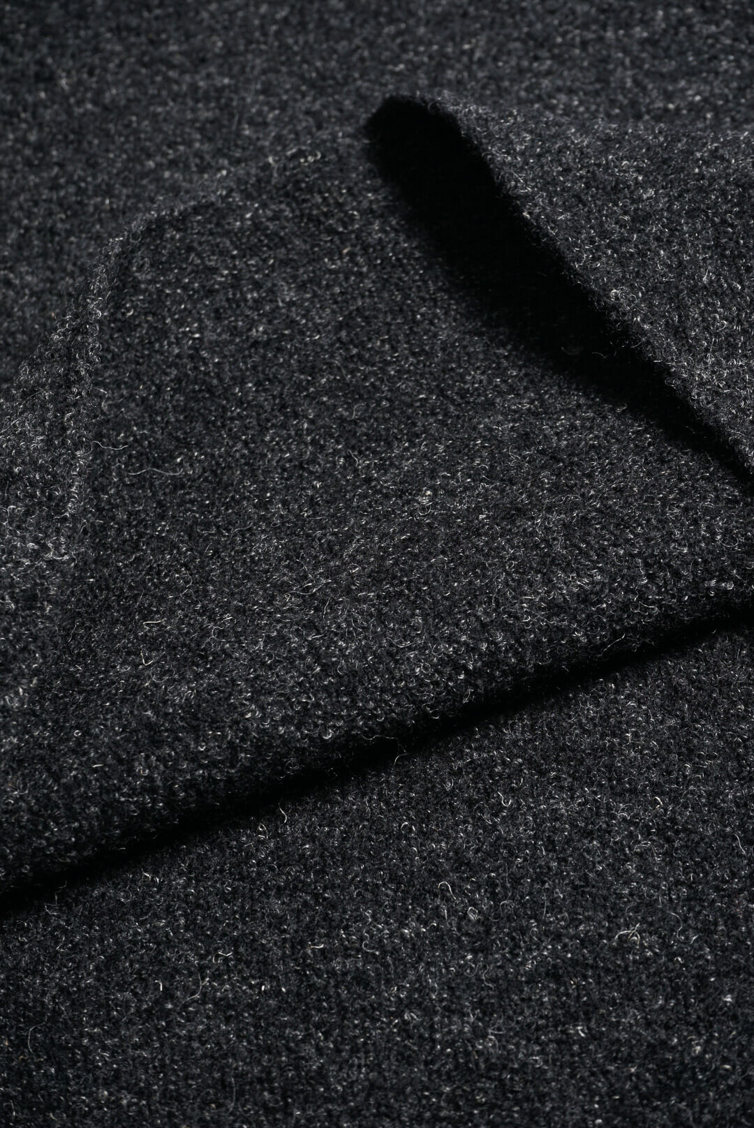 FRENCH VEST WOOL/LINEN（BLACK）