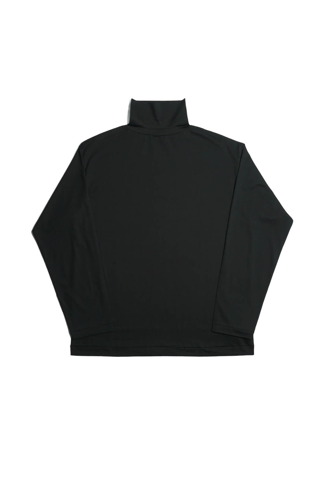 Suvin Suede Tenjiku High Neck L/S Tee（BLACK）