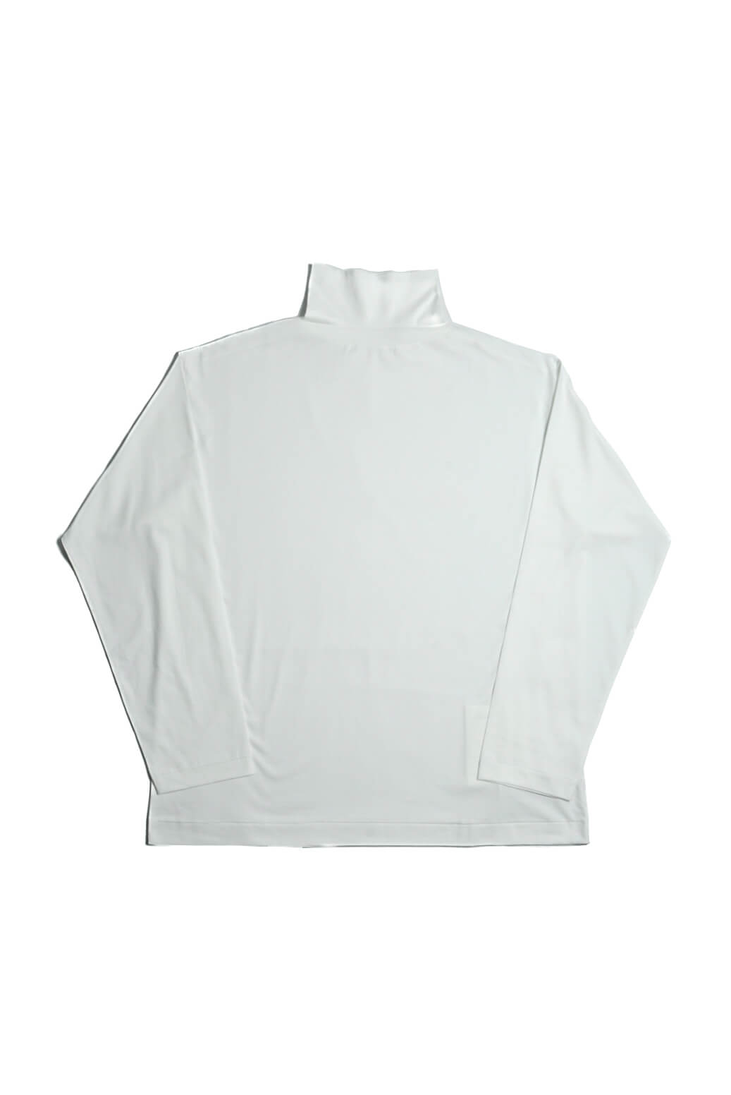 Suvin Suede Tenjiku High Neck L/S Tee（WHITE）