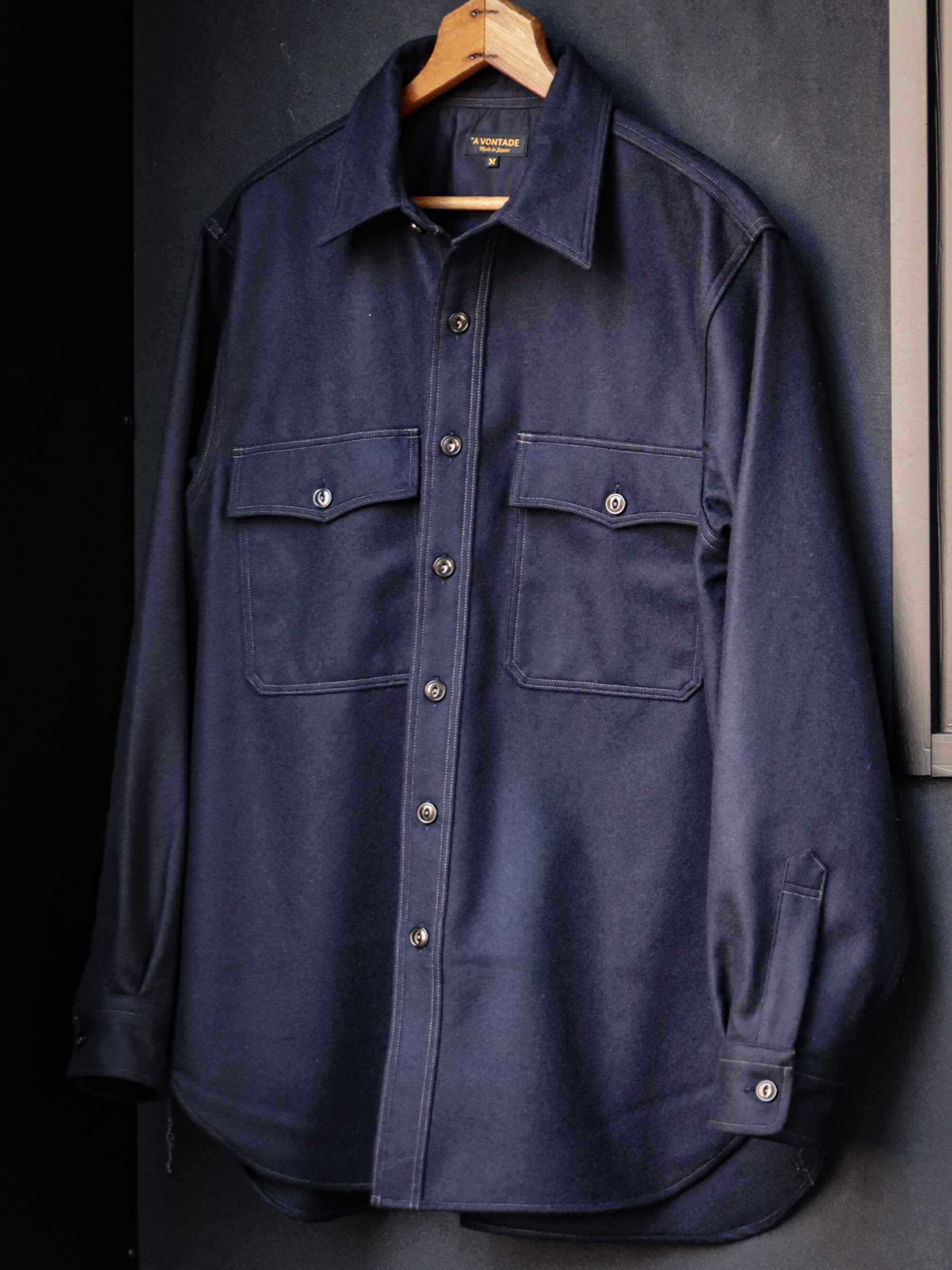 Wool Flannel CPO Shirts