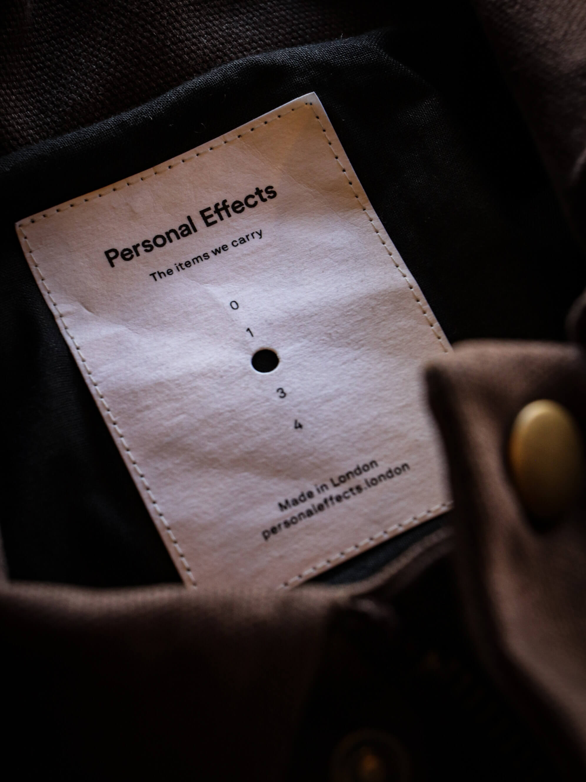 PERSONAL EFFECTS / Mason Jacket