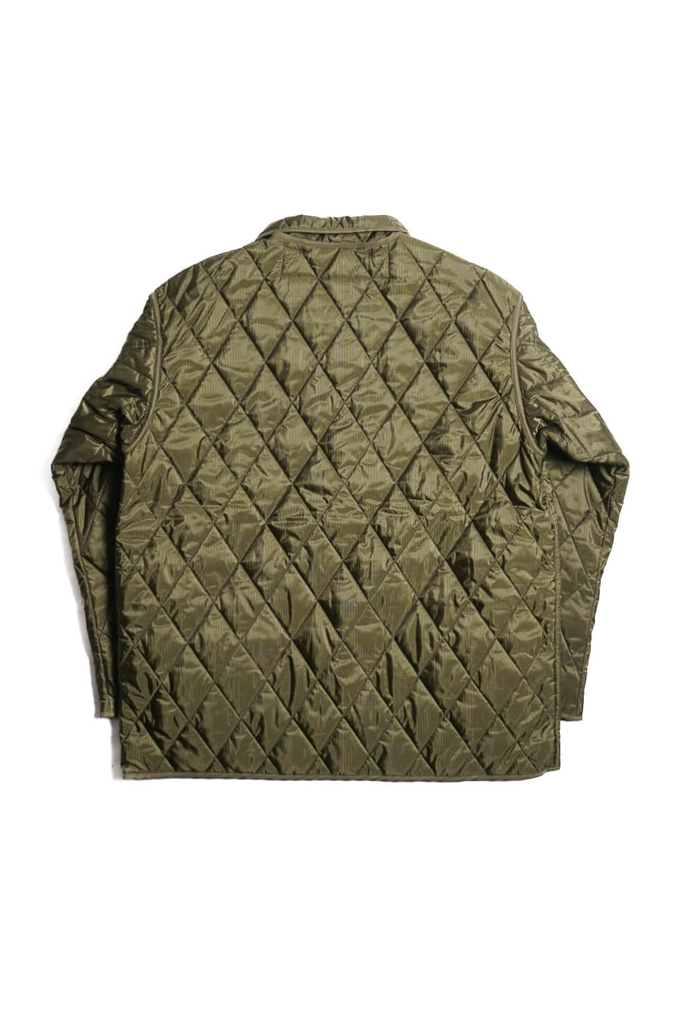 Quilted Liner Jacket -Detachable Collar-