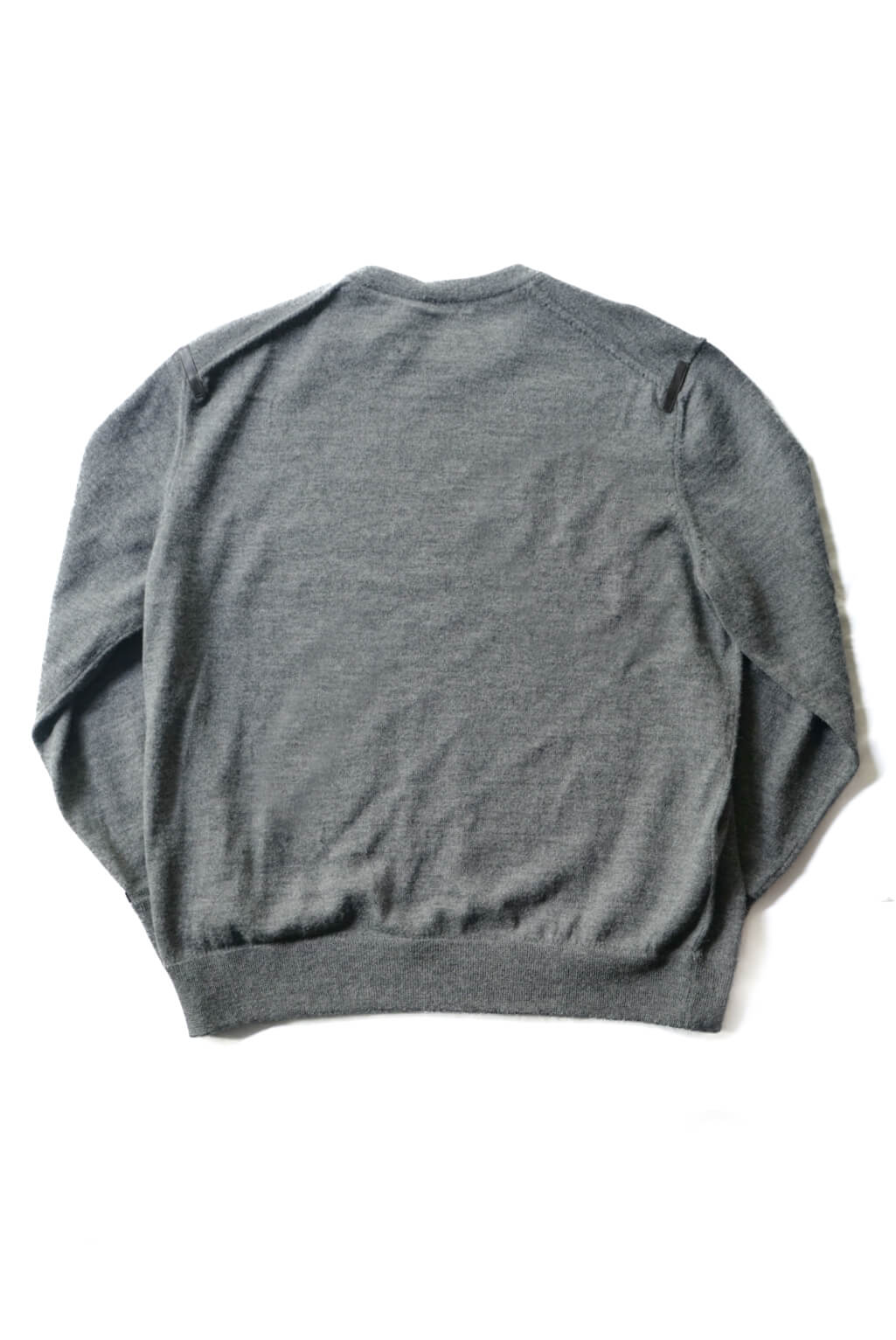 CREW NECK SWEATER（MID GREY）