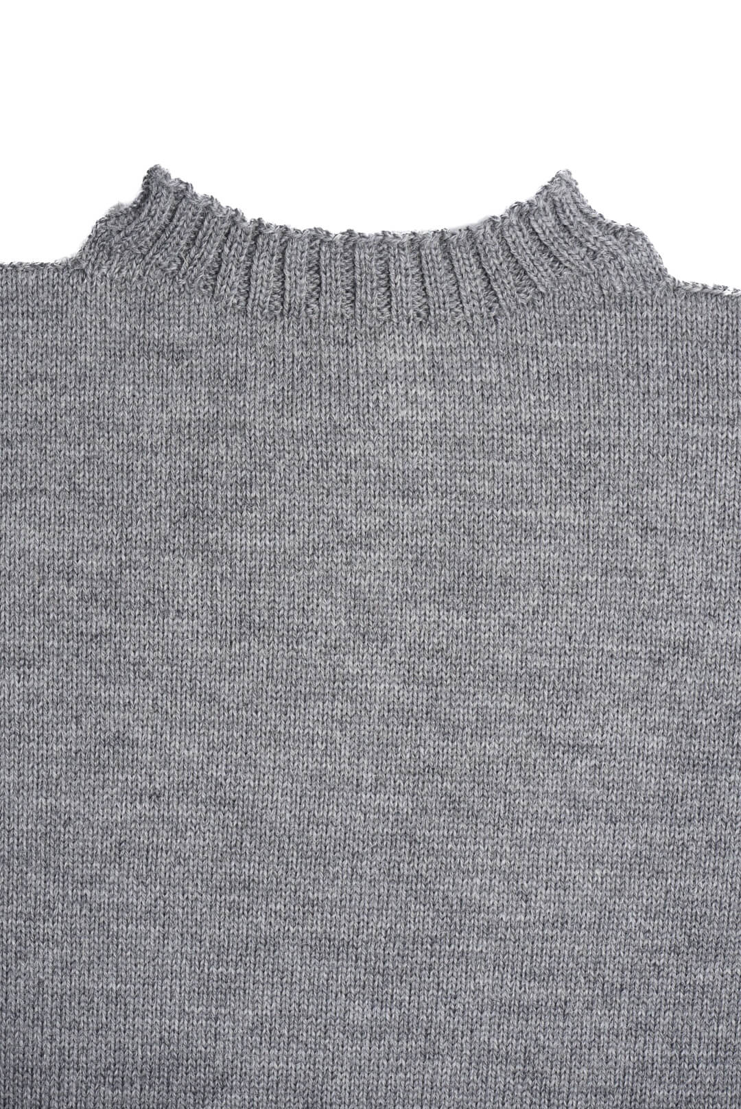 Boat Neck Sweater（GRAY）