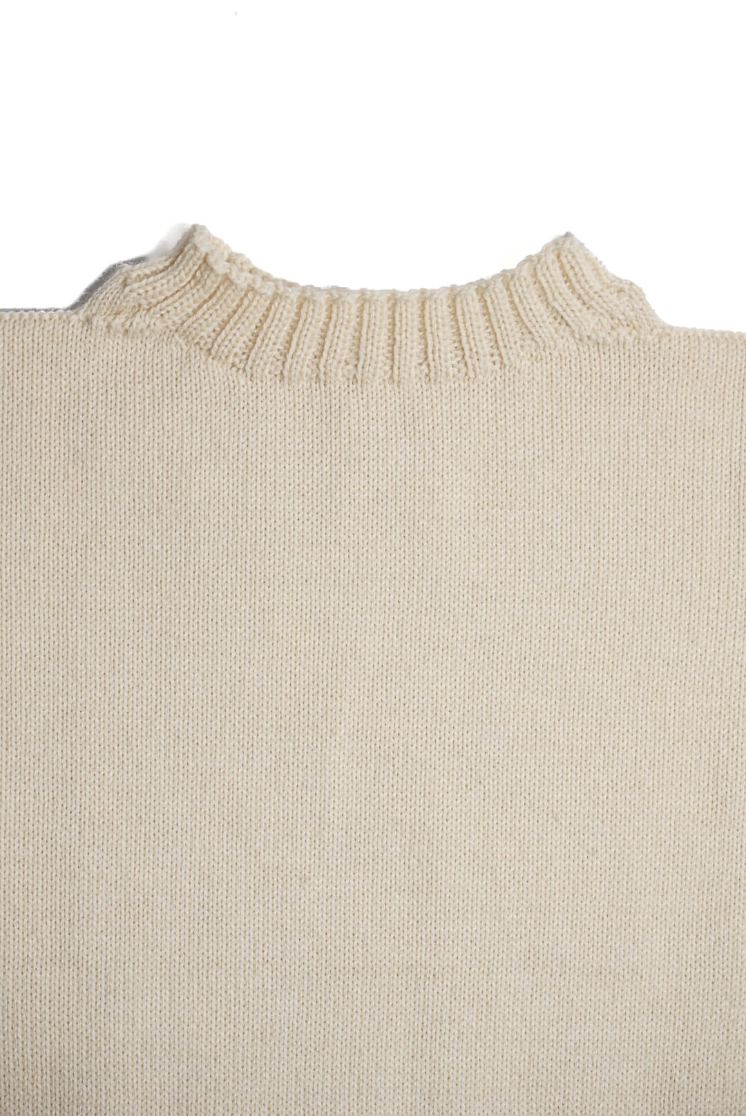 Boat Neck Sweater（GRAY）