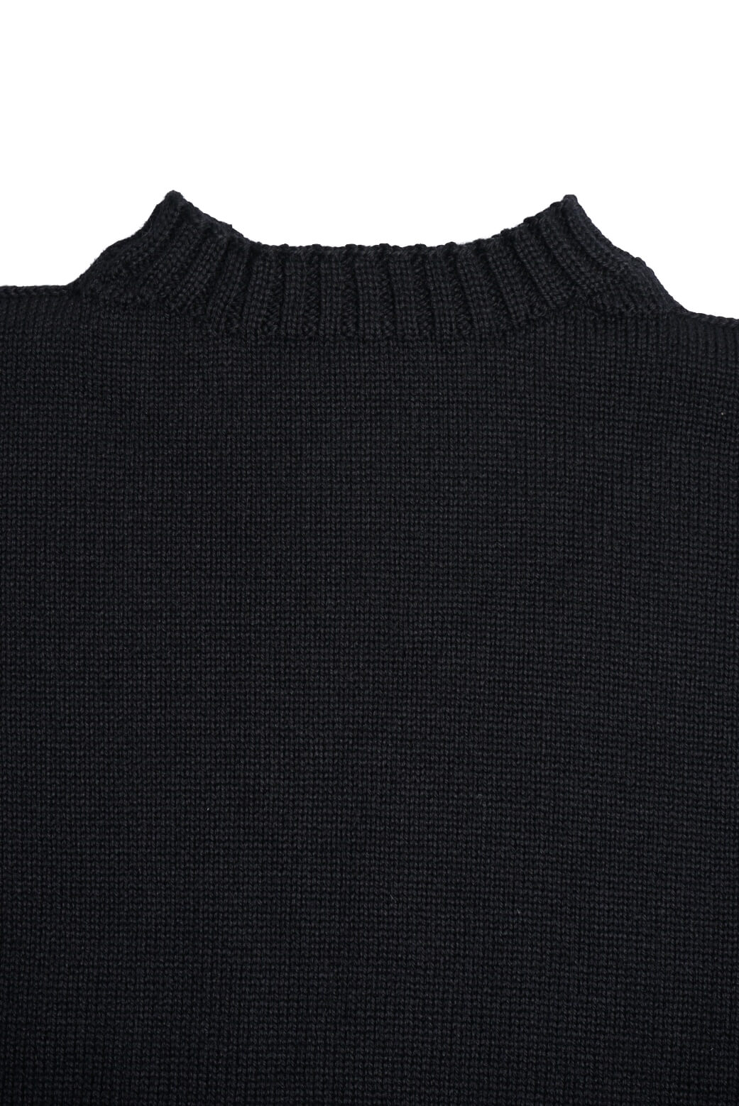 Boat Neck Sweater（BLACK）