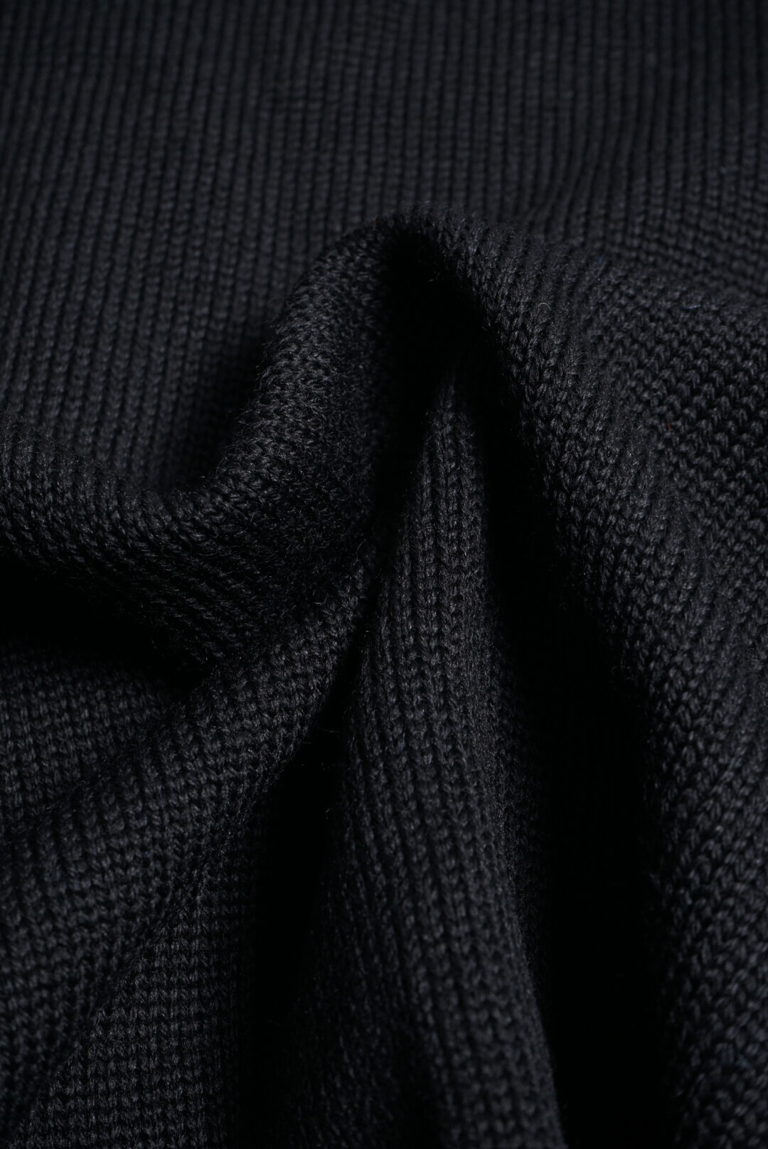 Boat Neck Sweater（BLACK）